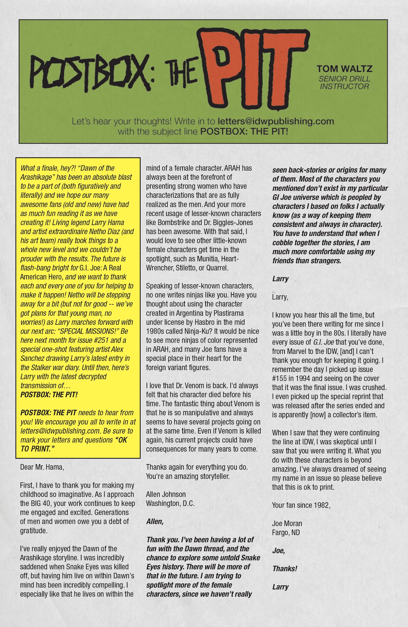 Read online G.I. Joe: A Real American Hero comic -  Issue #250 - 28