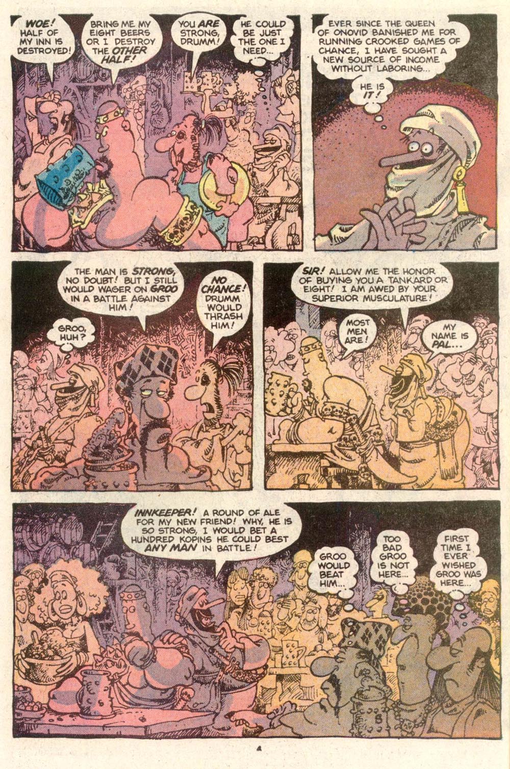 Read online Sergio Aragonés Groo the Wanderer comic -  Issue #23 - 4