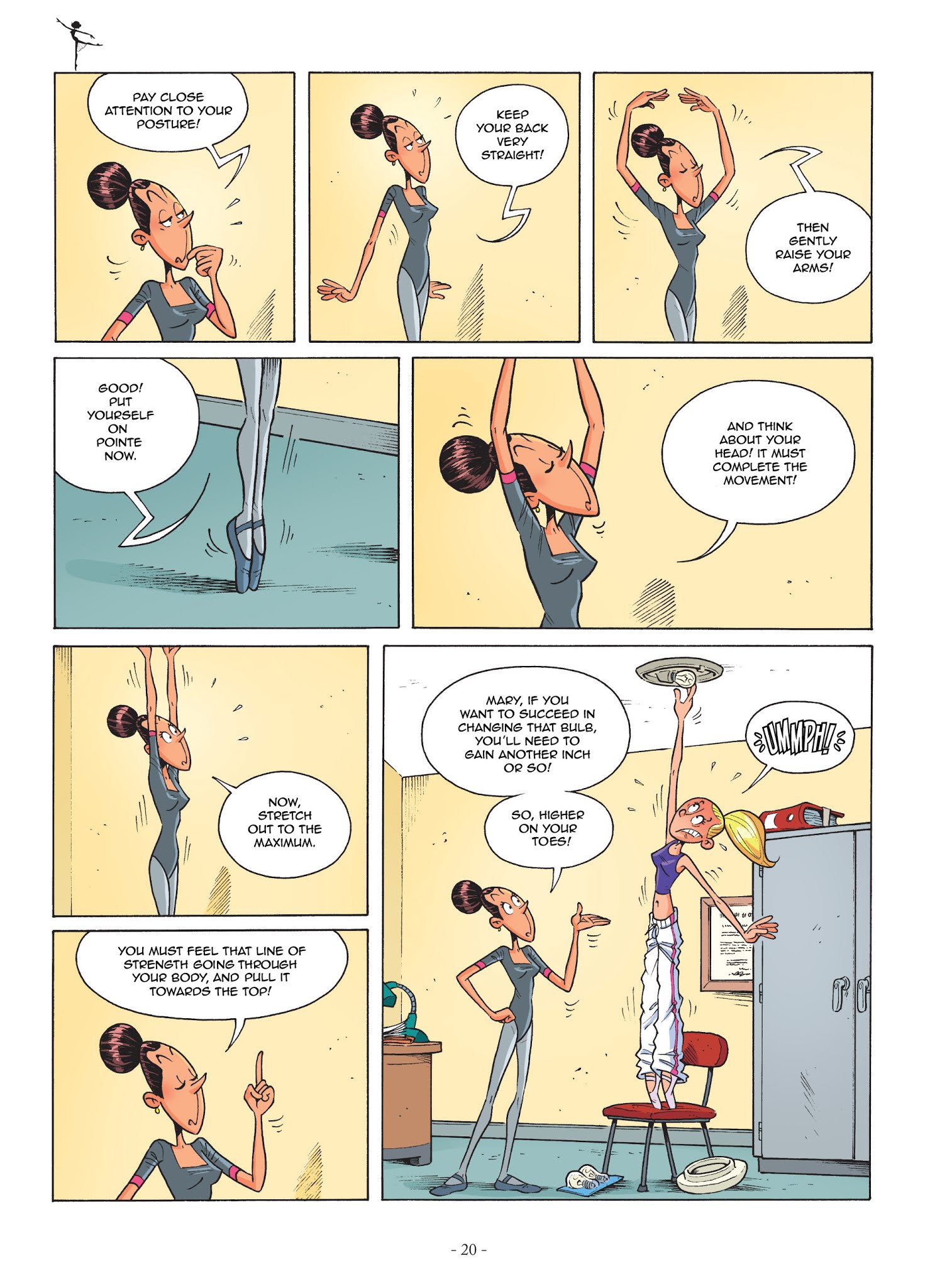 Read online Dance Class comic -  Issue # TPB 2 - 22