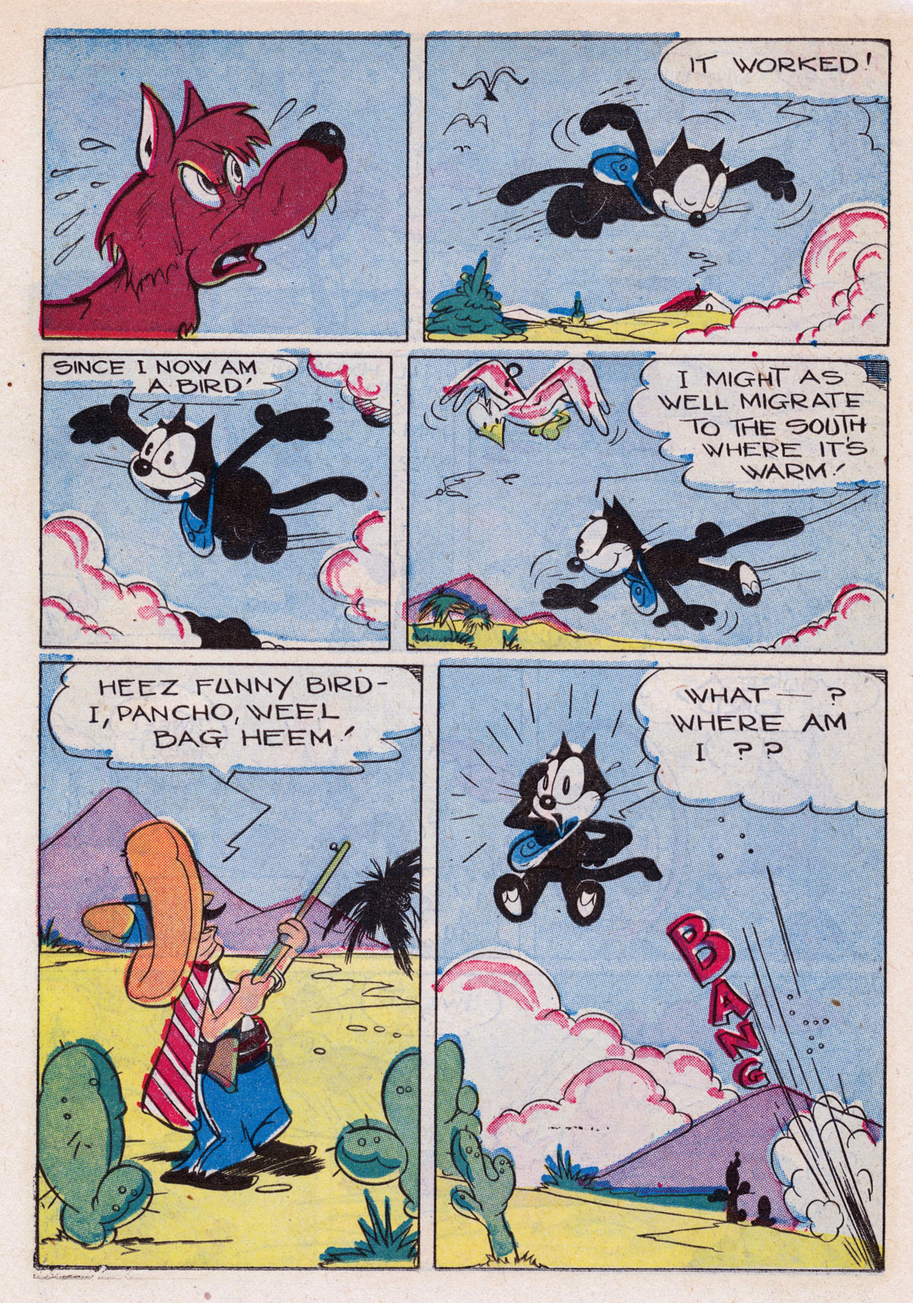 Read online Felix the Cat (1948) comic -  Issue #8 - 36