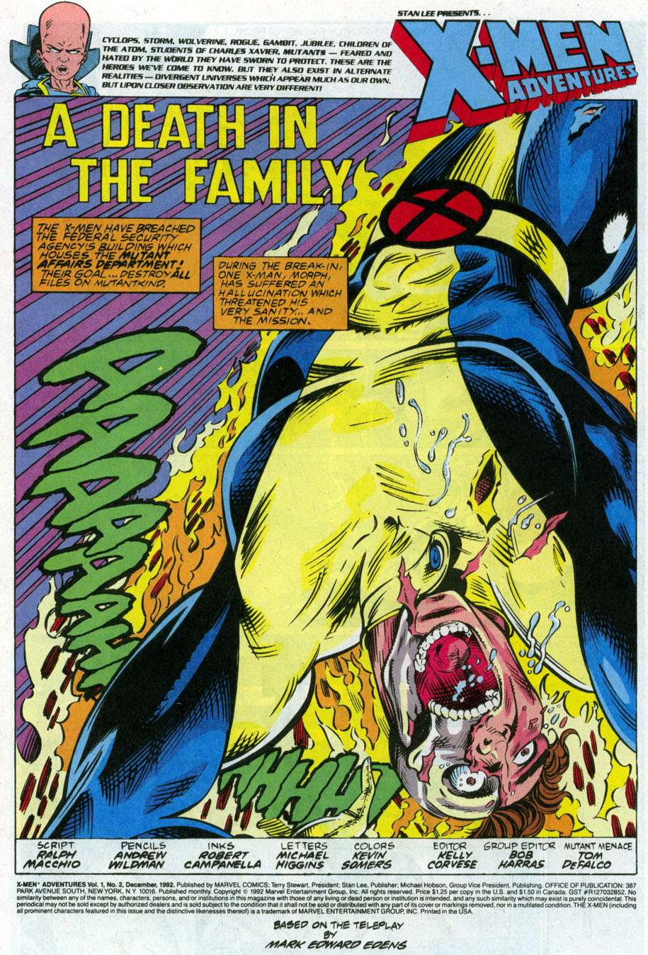 X-Men Adventures (1992) Issue #2 #2 - English 2