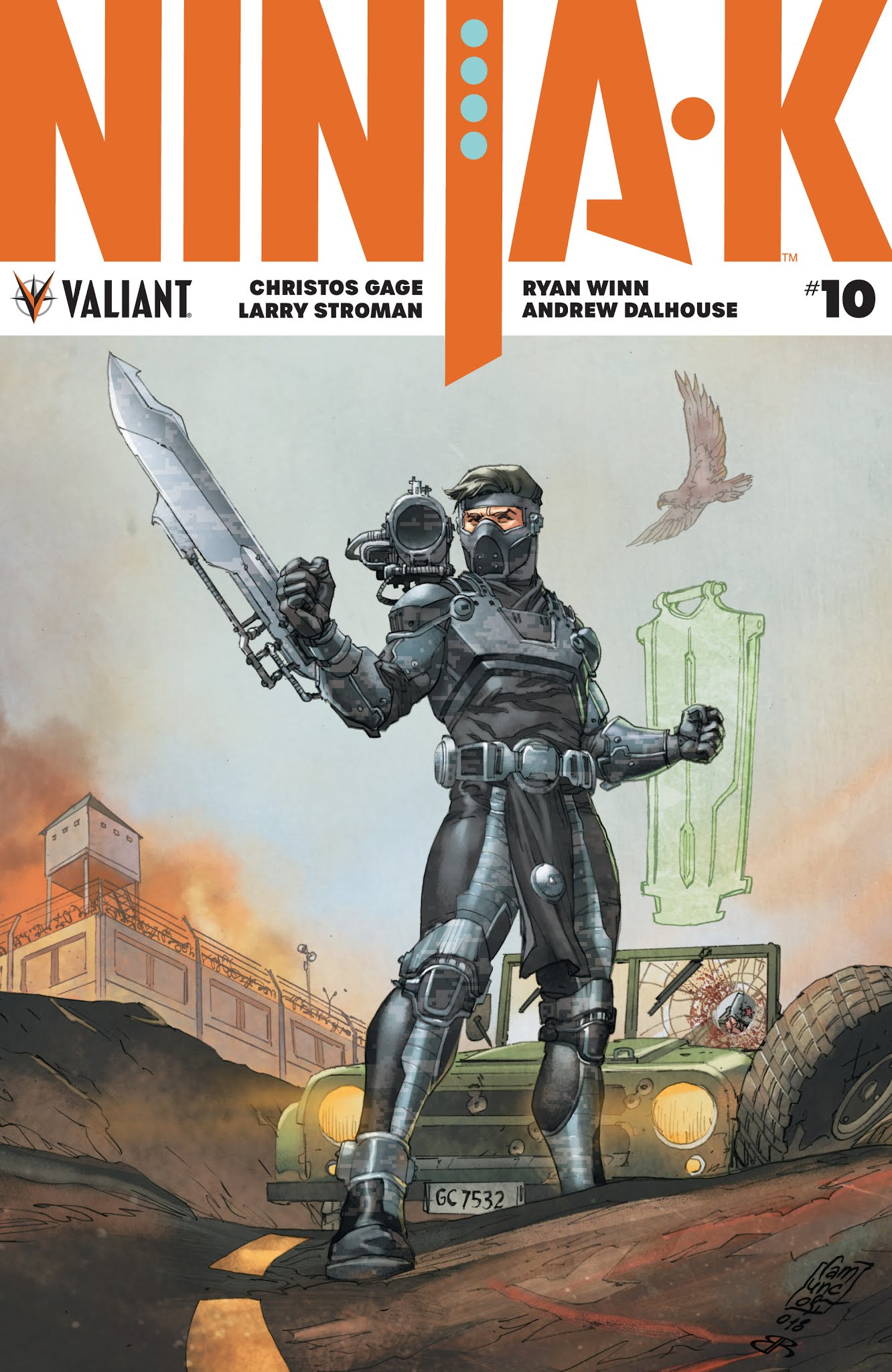 Read online Ninja-K comic -  Issue #10 - 1