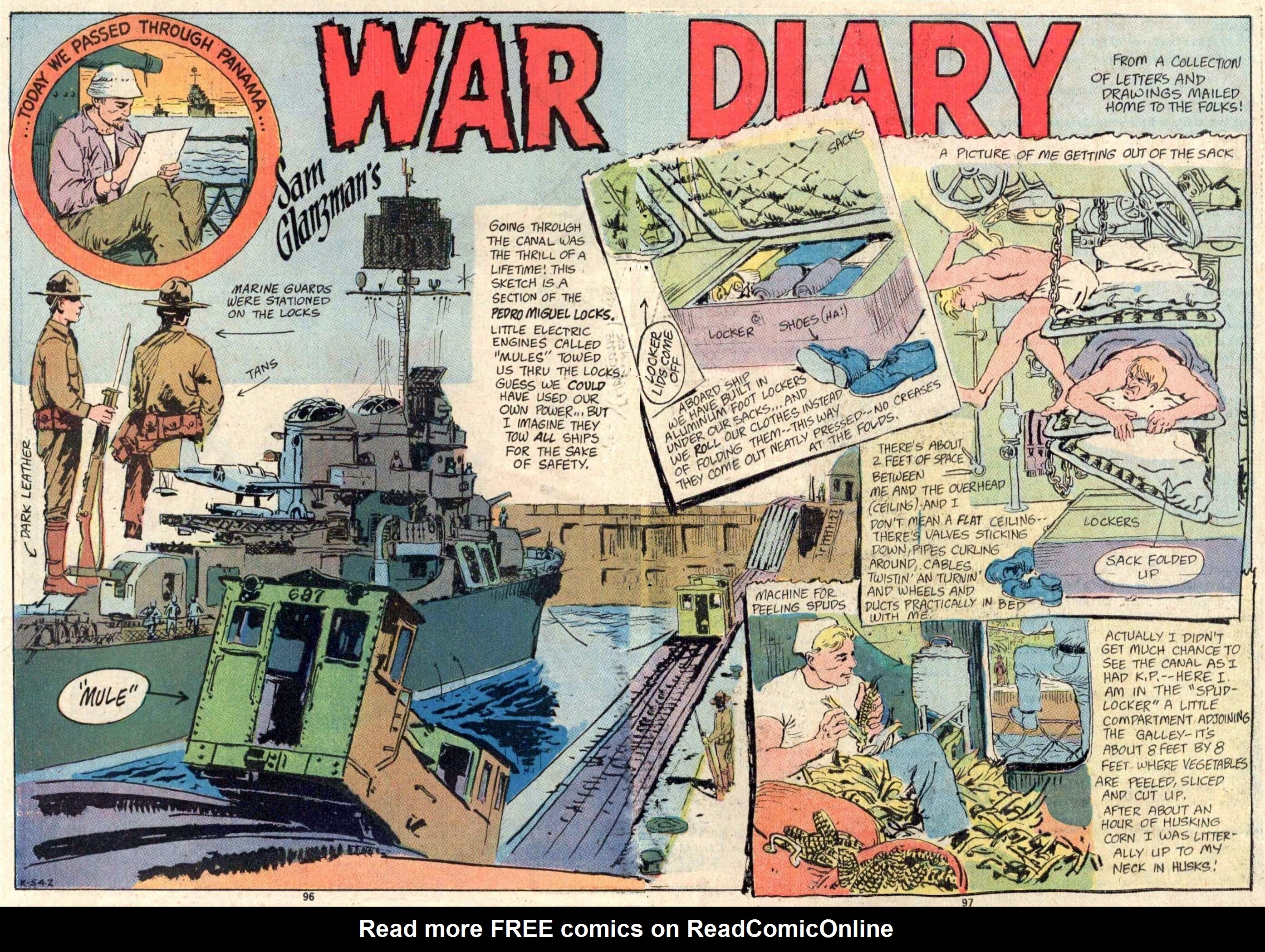 Read online Our Army at War (1952) comic -  Issue #242 - 96