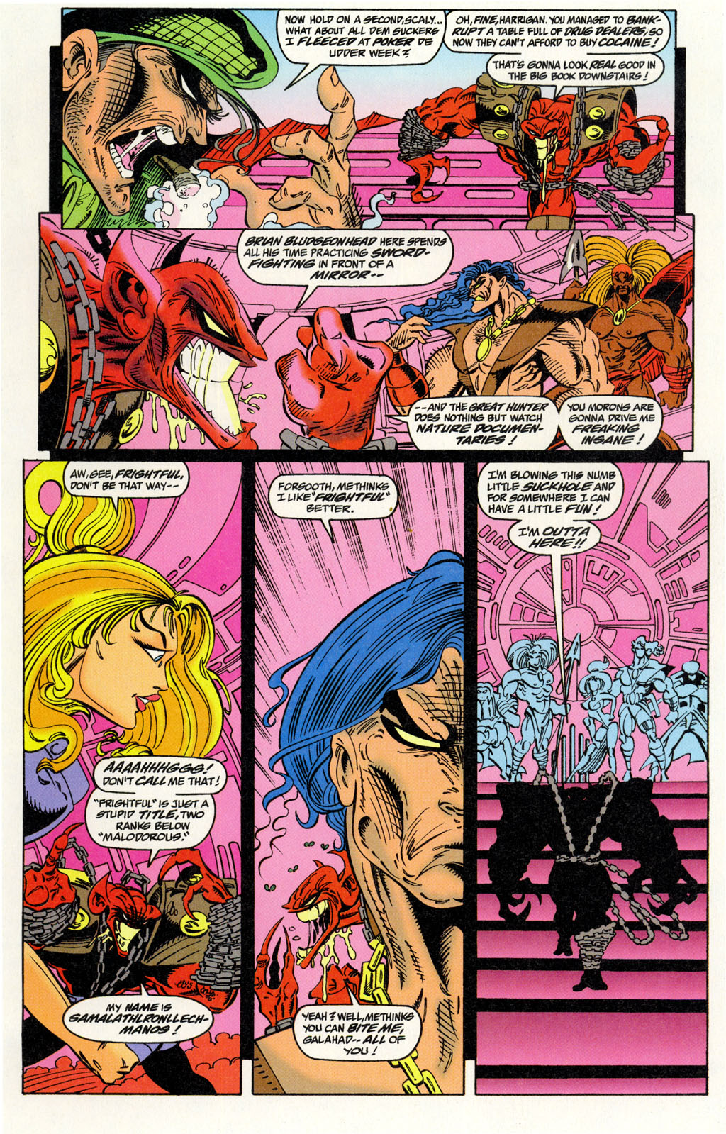 Read online Satan's Six: Hellspawn comic -  Issue #1 - 4