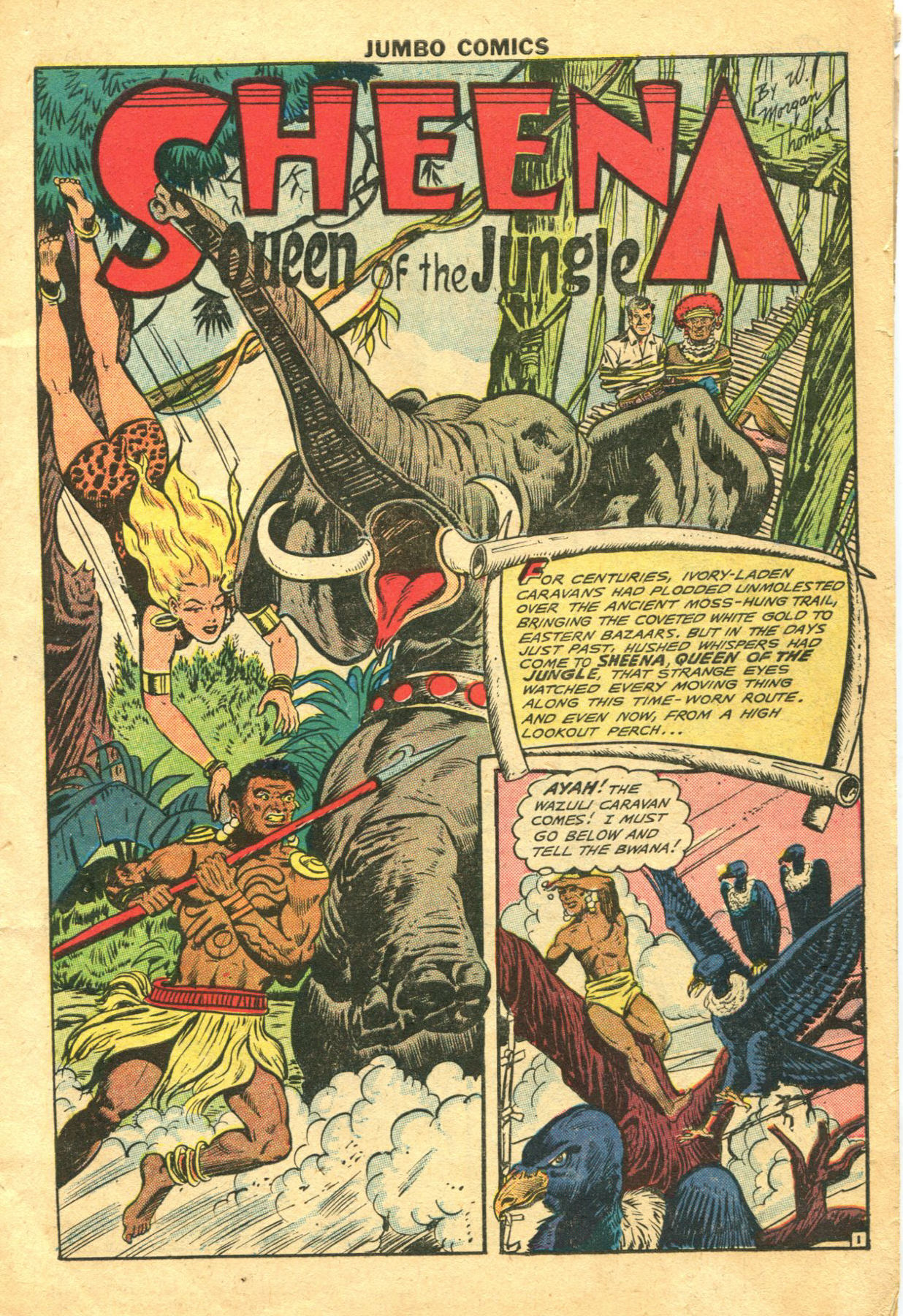 Read online Jumbo Comics comic -  Issue #133 - 3