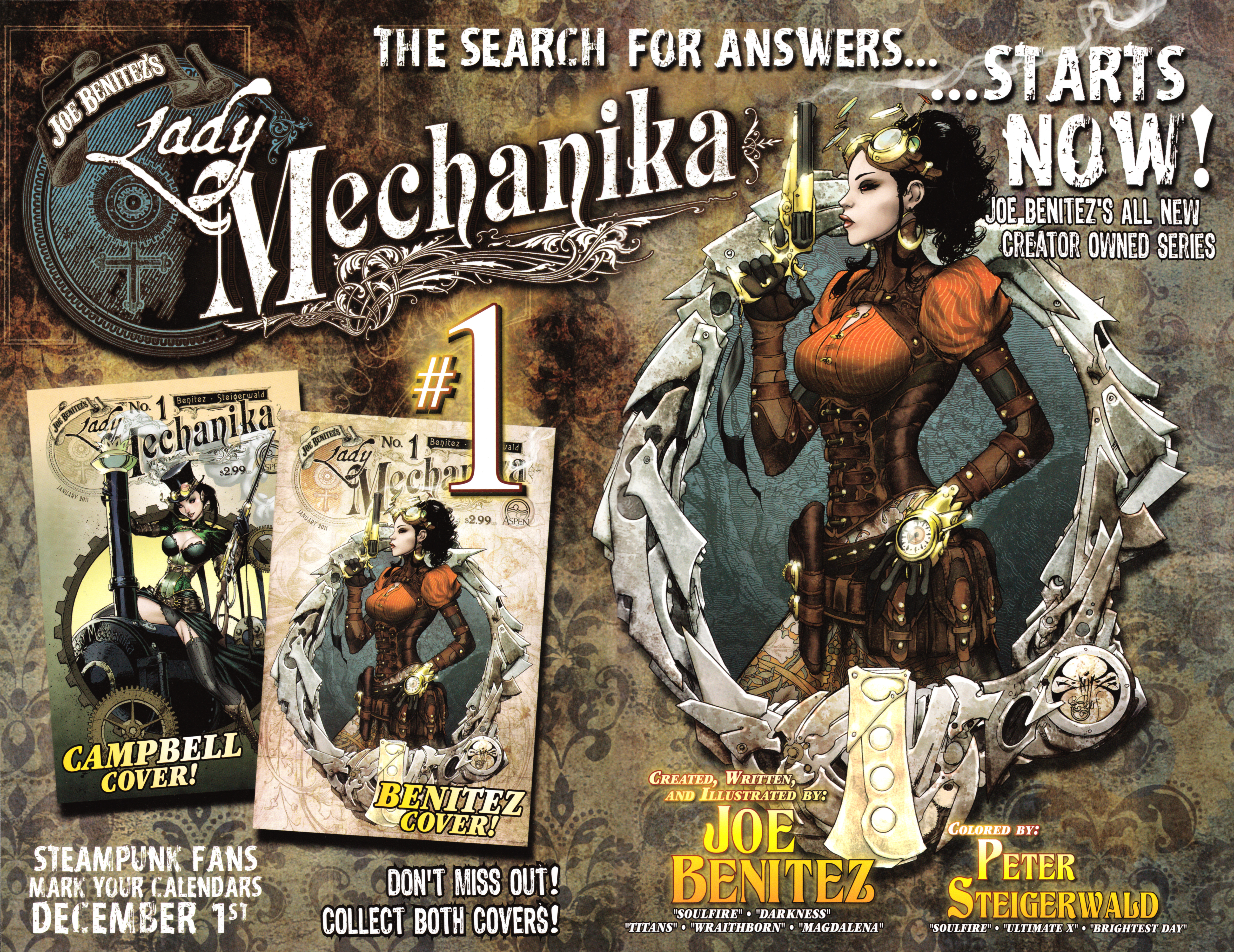 Read online Lady Mechanika comic -  Issue #0 - 10