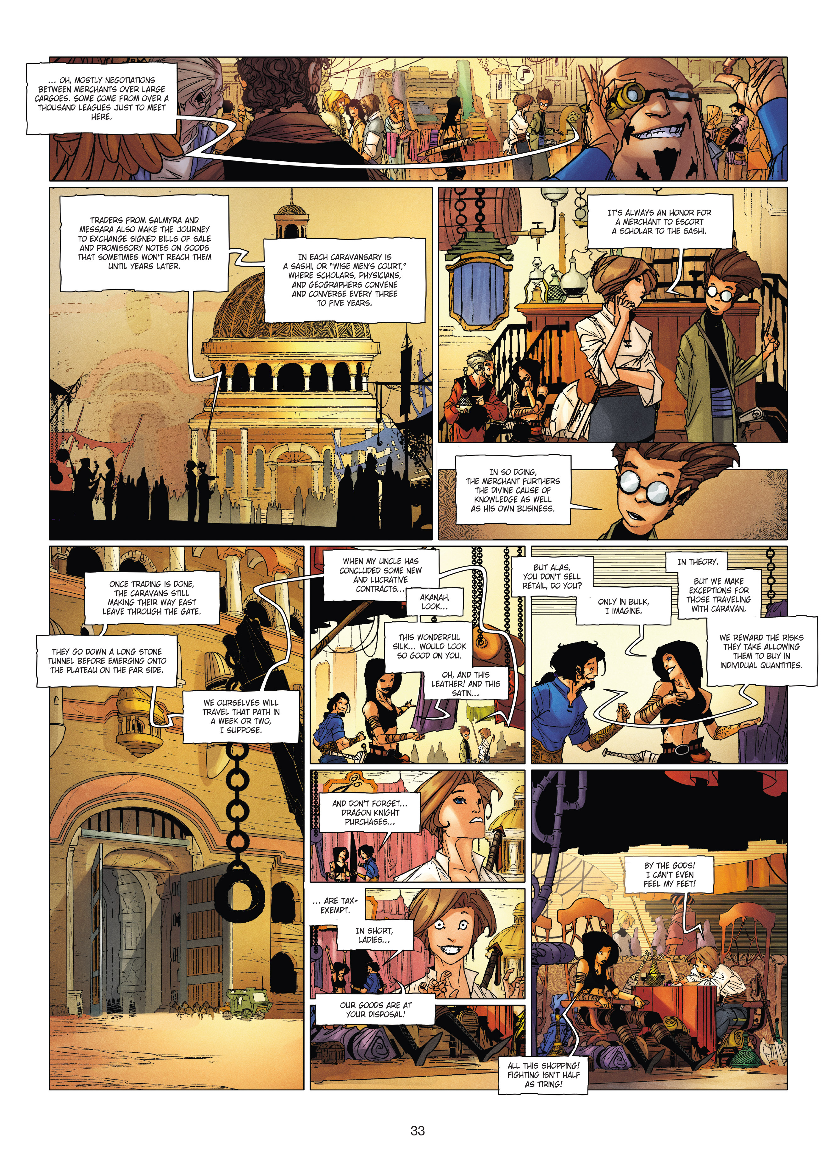 Read online Chronicles of the Dragon Knights comic -  Issue #19 - 33