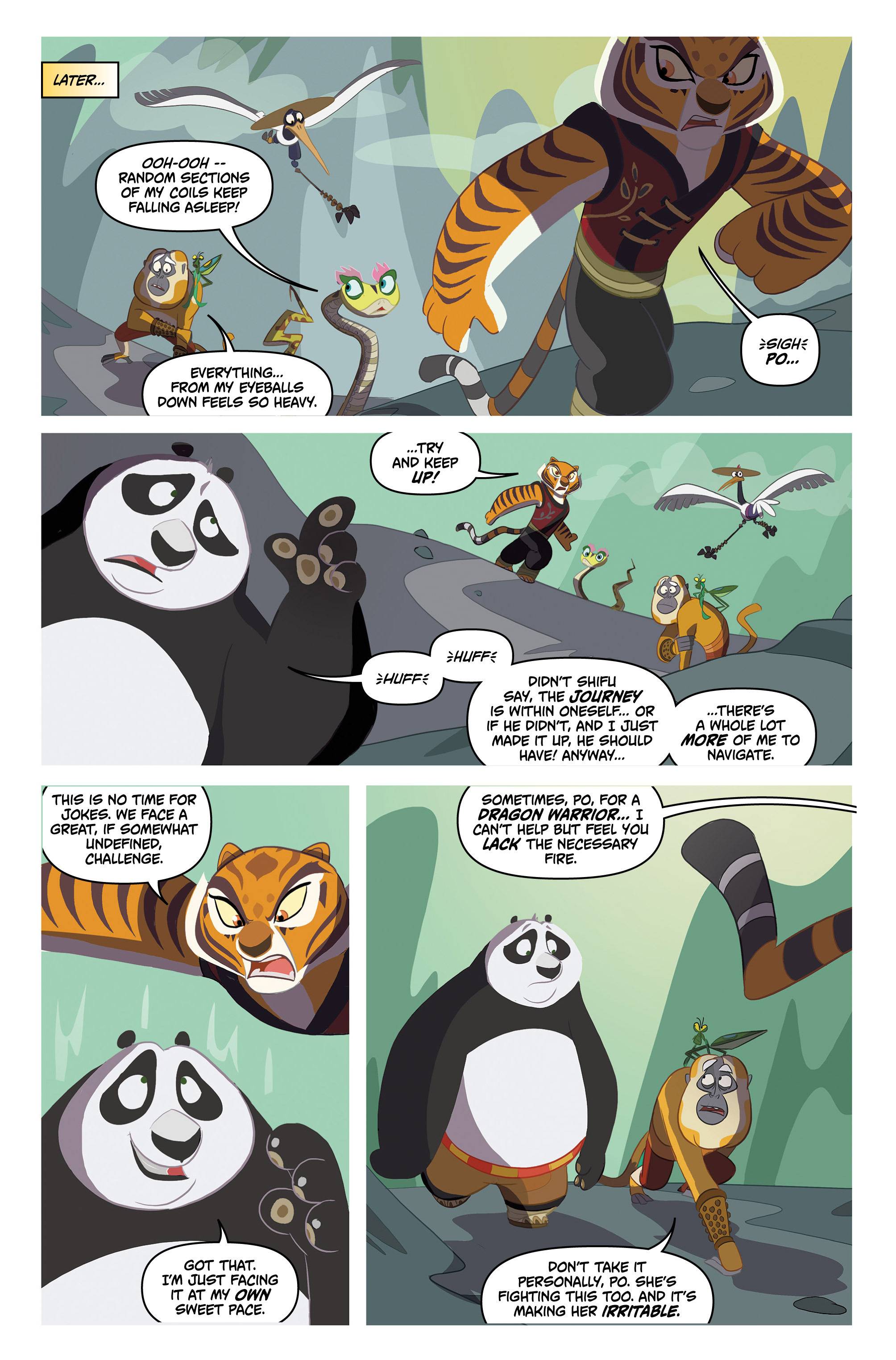 Read online DreamWorks Kung Fu Panda comic -  Issue #1 - 16
