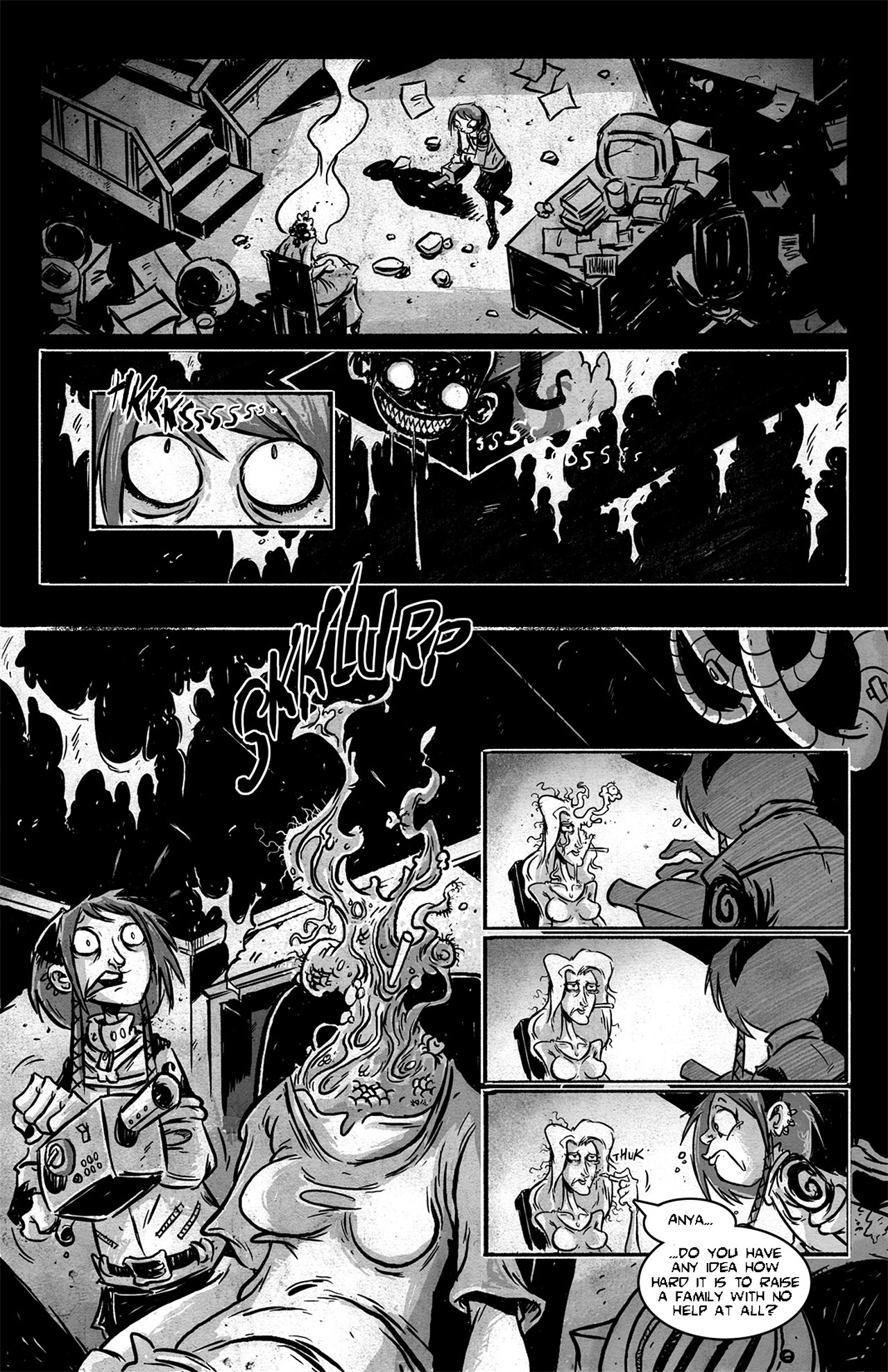 Read online Eldritch! comic -  Issue #3 - 8