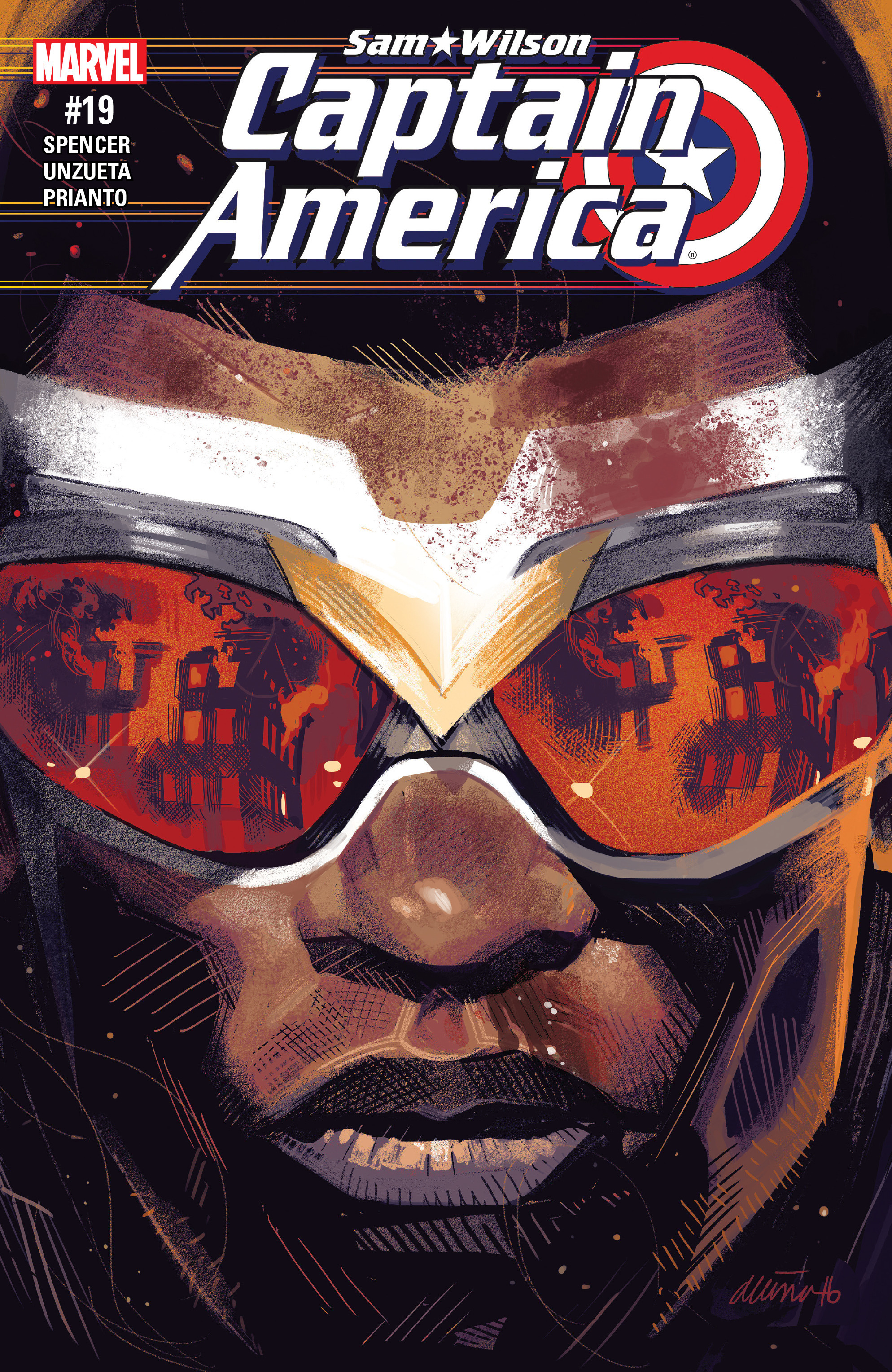 Read online Captain America: Sam Wilson comic -  Issue #19 - 1