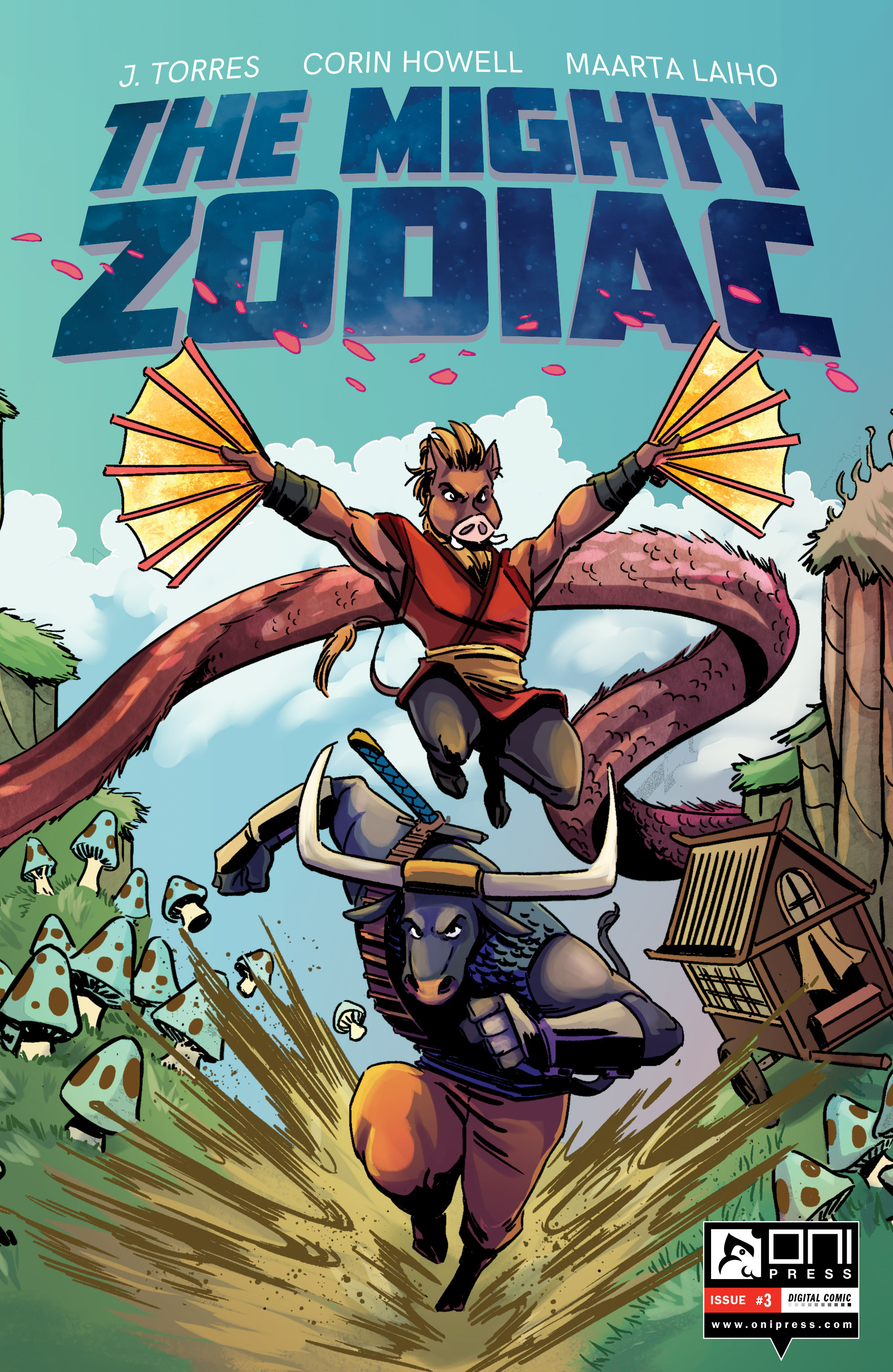 Read online The Mighty Zodiac comic -  Issue #3 - 1