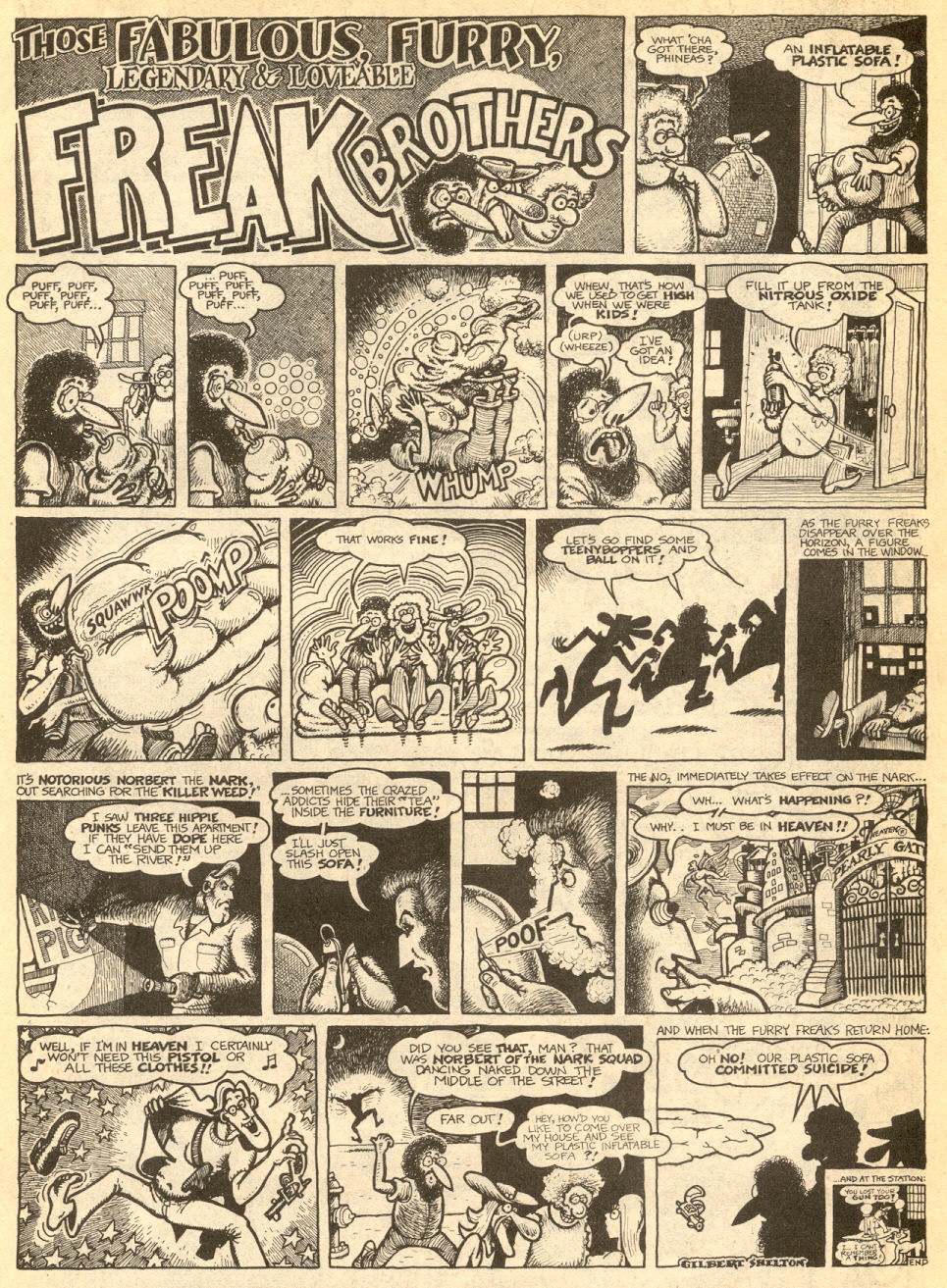 Read online The Fabulous Furry Freak Brothers comic -  Issue #1 - 23