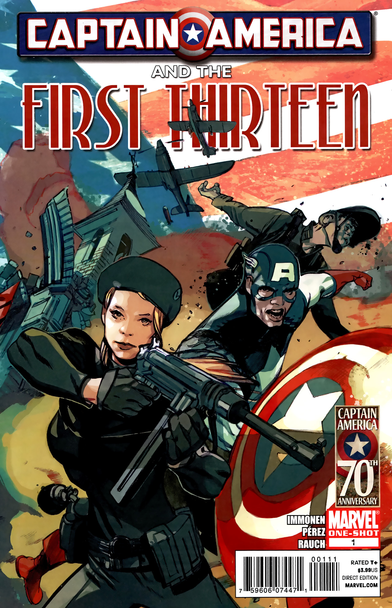 Read online Captain America And The First Thirteen comic -  Issue # Full - 1