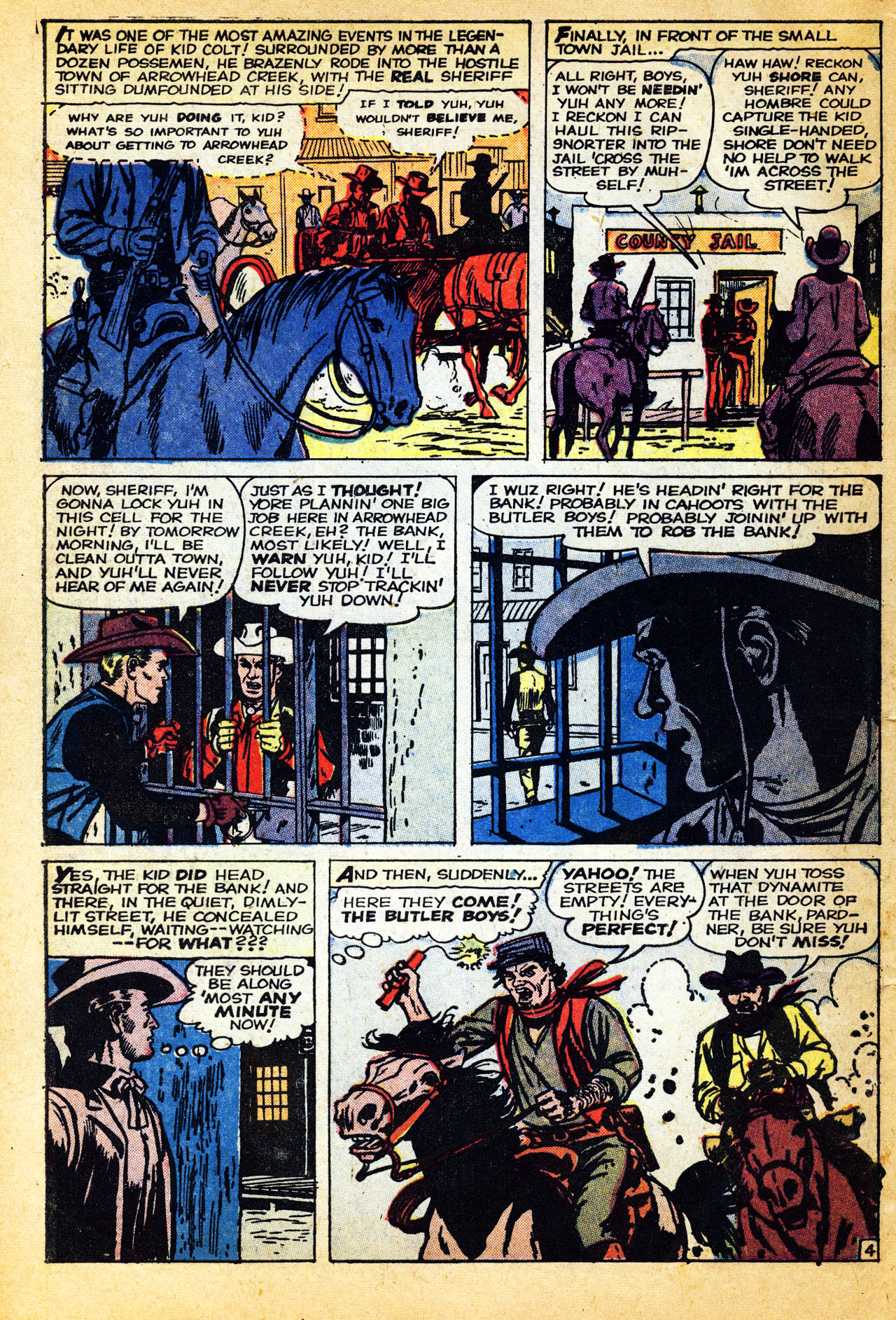 Read online Gunsmoke Western comic -  Issue #59 - 6