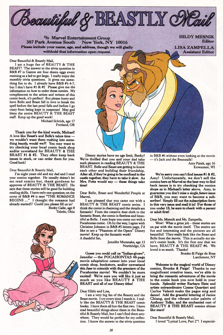 Read online Disney's Beauty and the Beast comic -  Issue #9 - 32