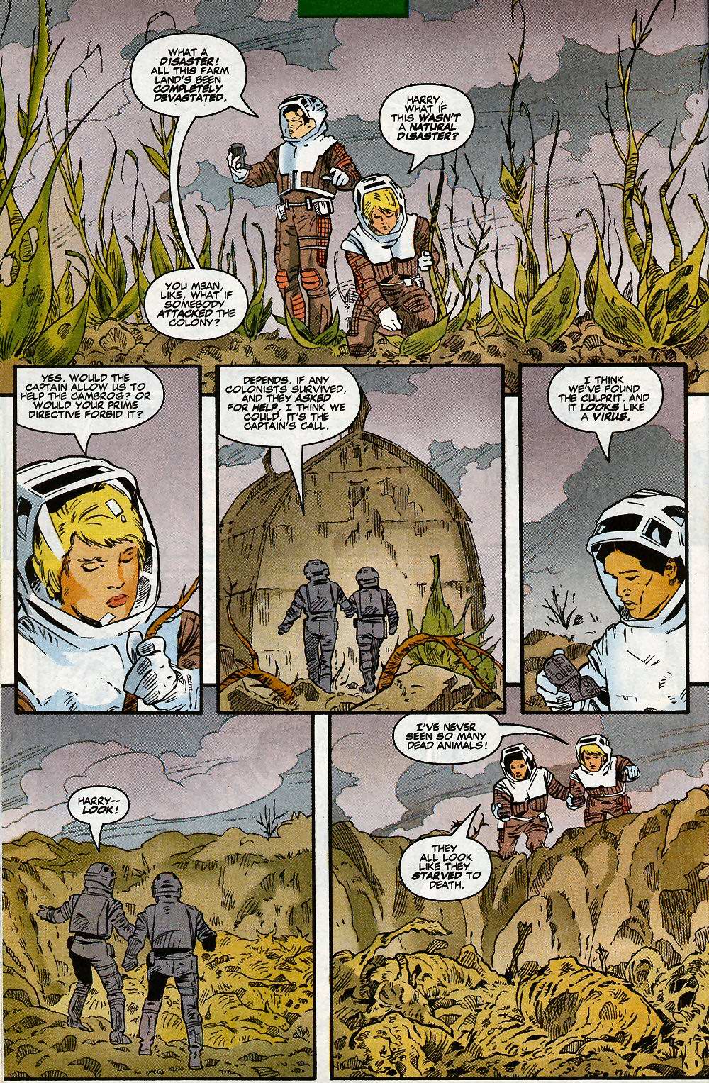 Read online Star Trek: Voyager comic -  Issue #4 - 14