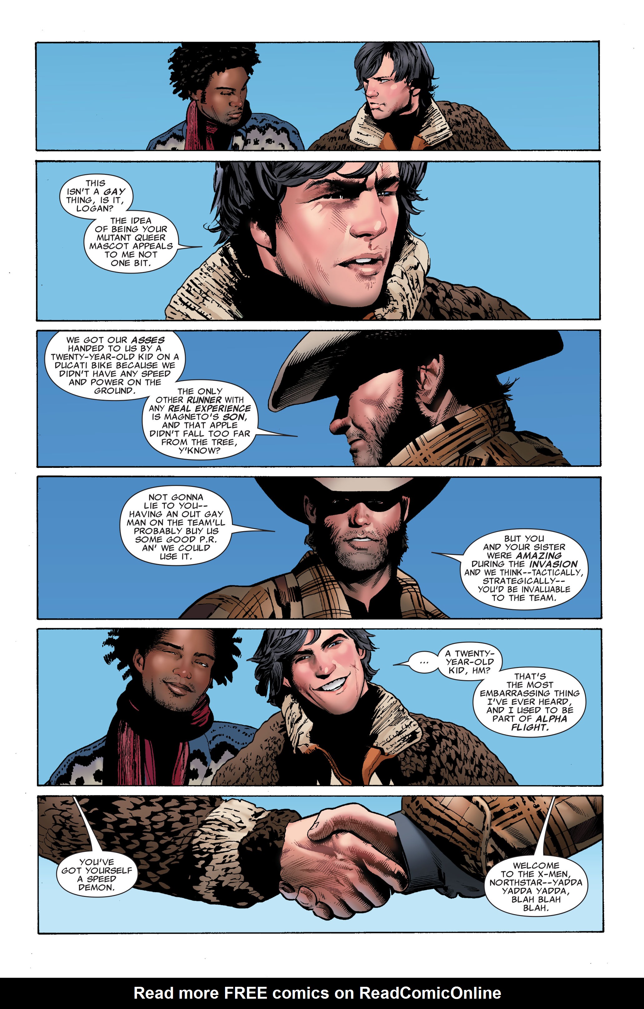 Read online Uncanny X-Men: Sisterhood comic -  Issue # TPB - 24