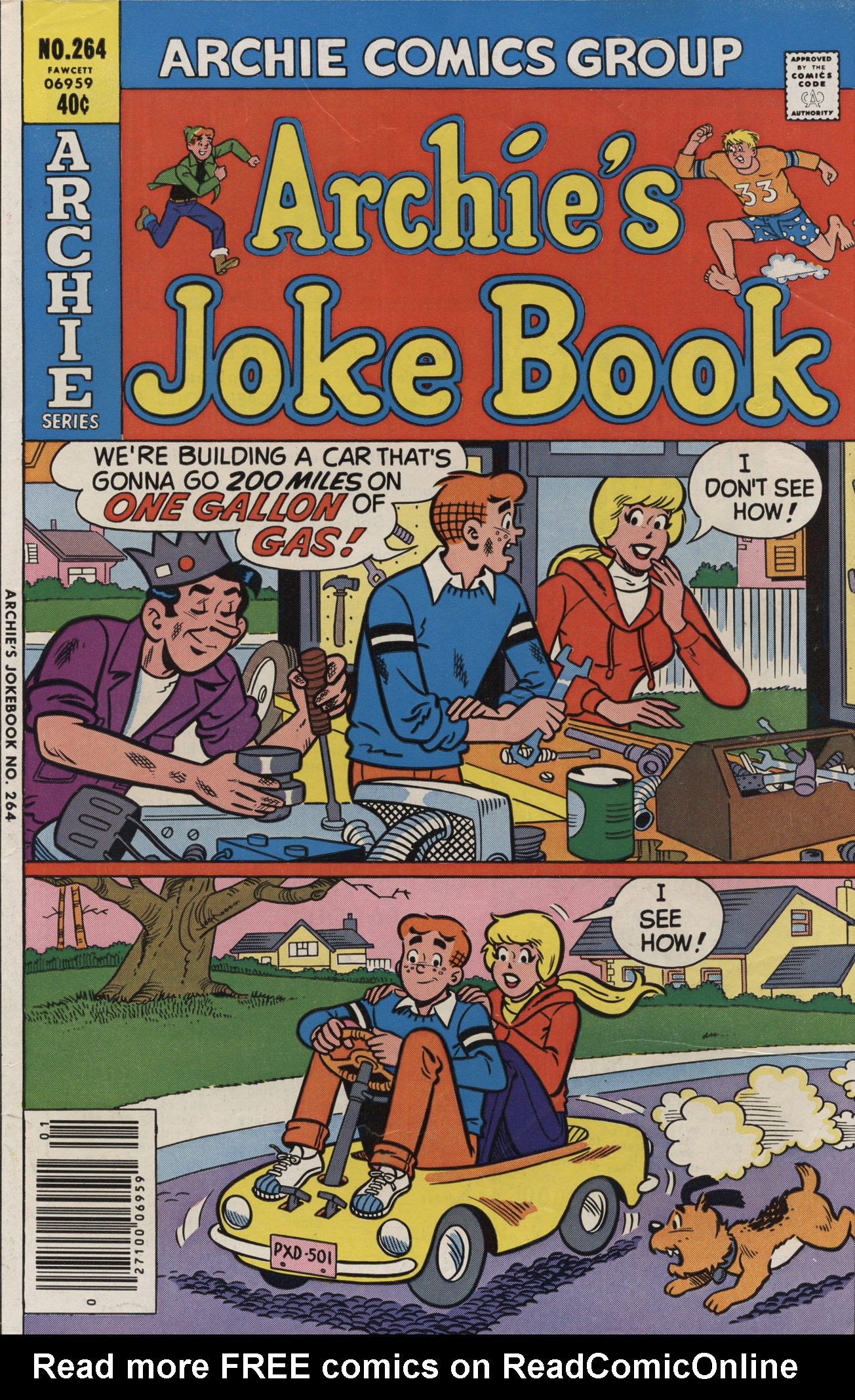 Read online Archie's Joke Book Magazine comic -  Issue #264 - 1