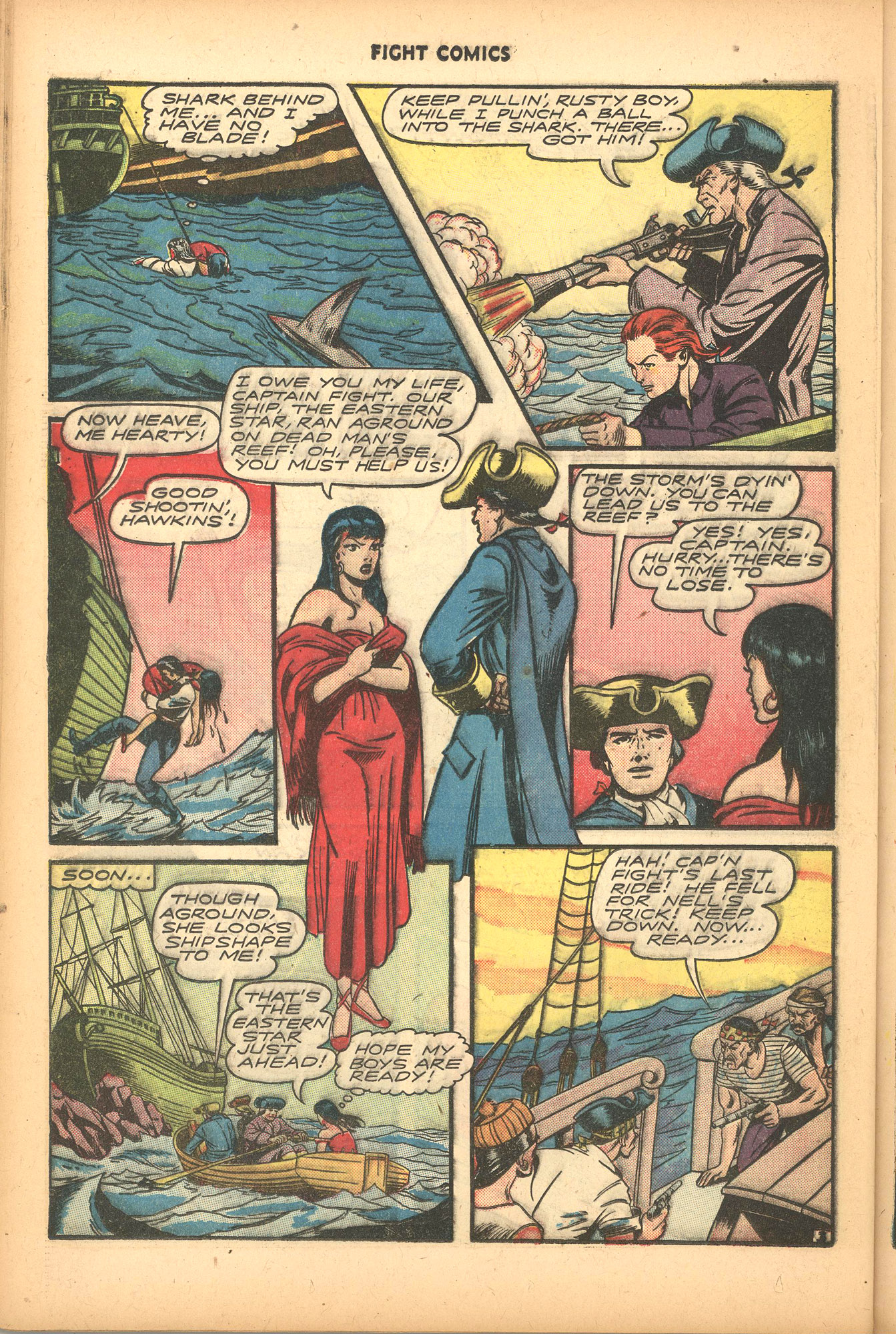 Read online Fight Comics comic -  Issue #48 - 32