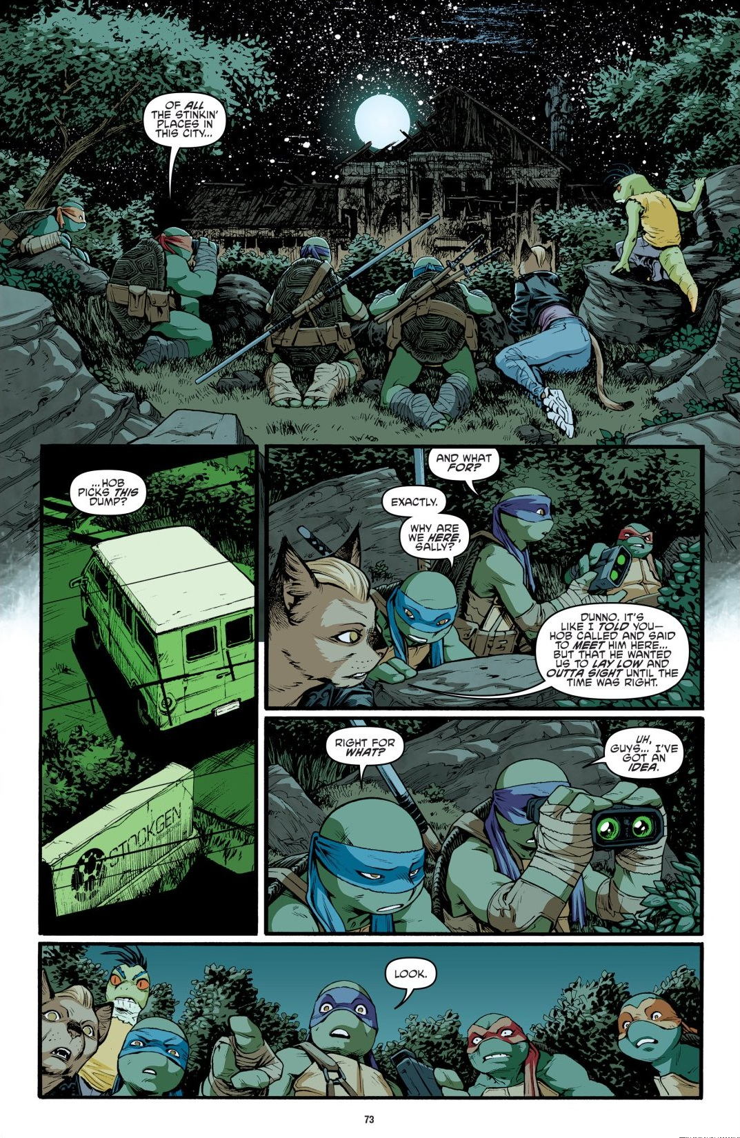 Read online Teenage Mutant Ninja Turtles: The IDW Collection comic -  Issue # TPB 9 (Part 1) - 74