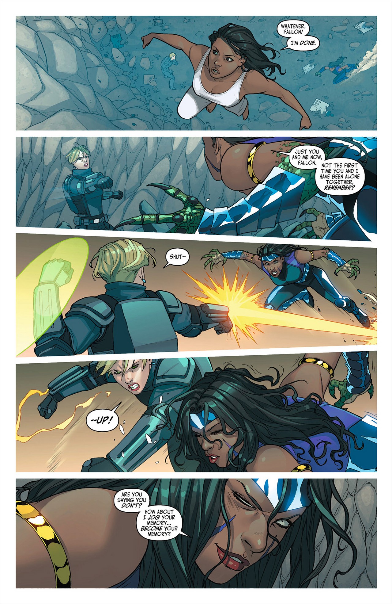 Read online Voodoo (2011) comic -  Issue #8 - 7