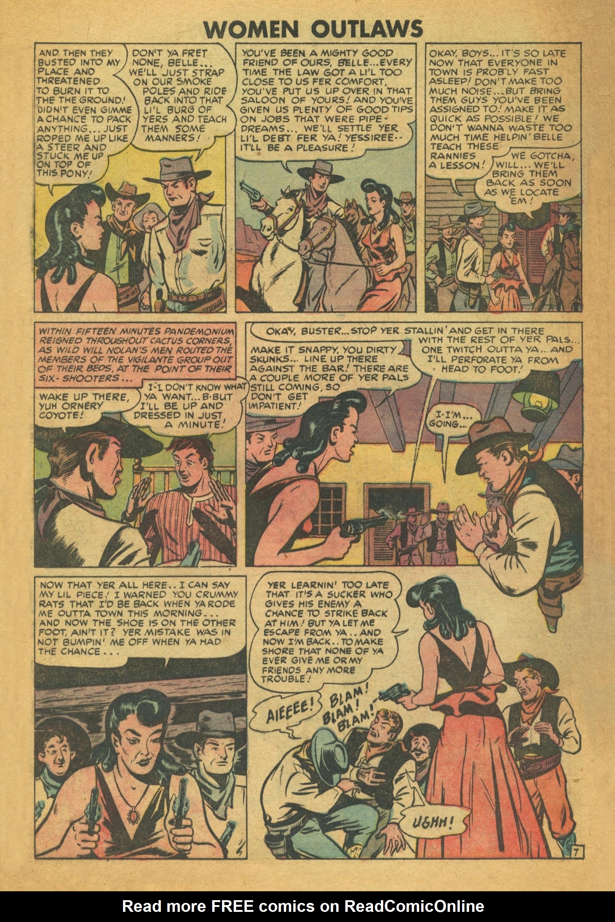 Read online Women Outlaws comic -  Issue #6 - 28