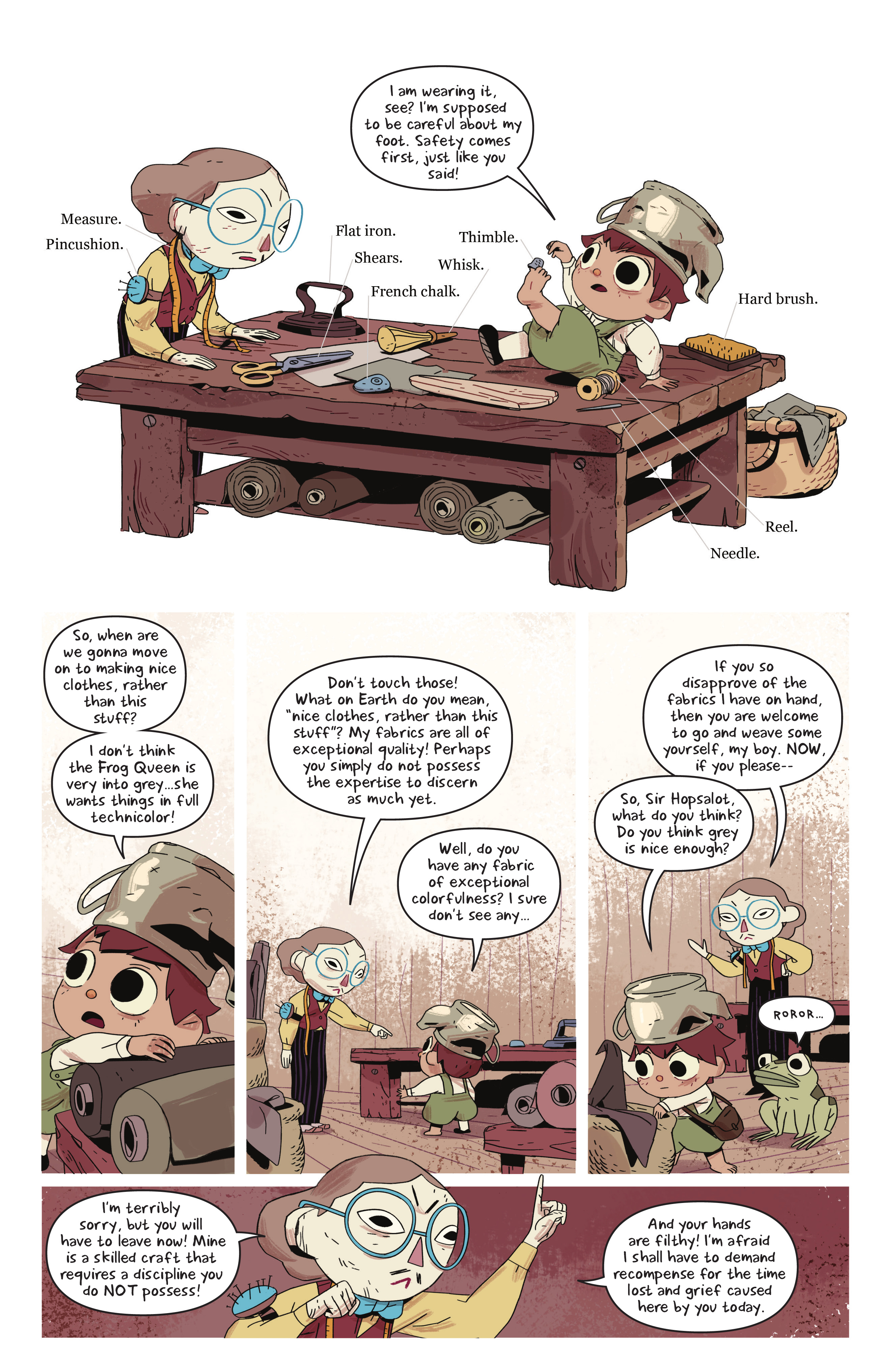 Read online Over the Garden Wall: Hollow Town comic -  Issue # TPB - 30