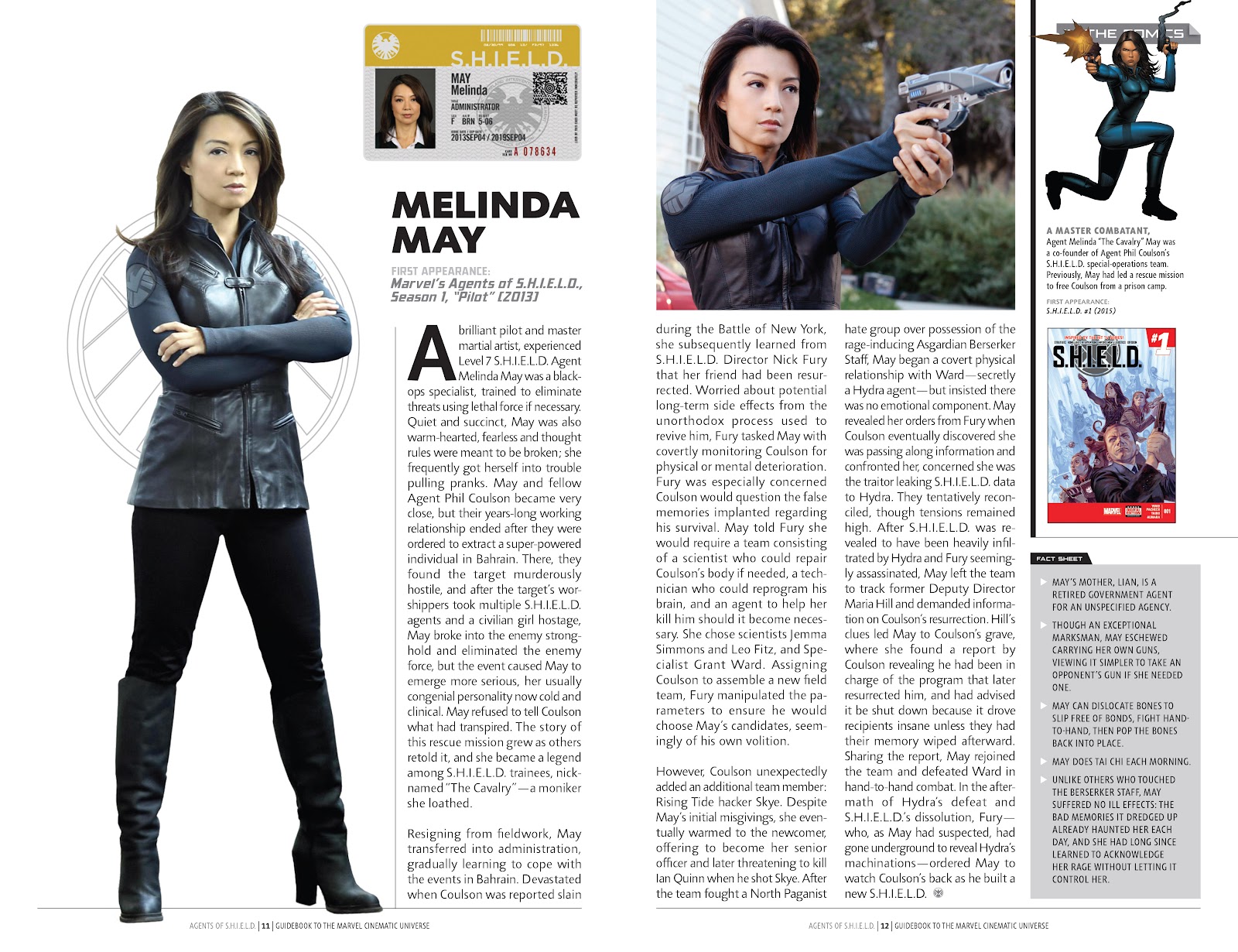 Guidebook to the Marvel Cinematic Universe - Marvel's Agents of S.H.I.E.L.D. Season One issue Full - Page 9