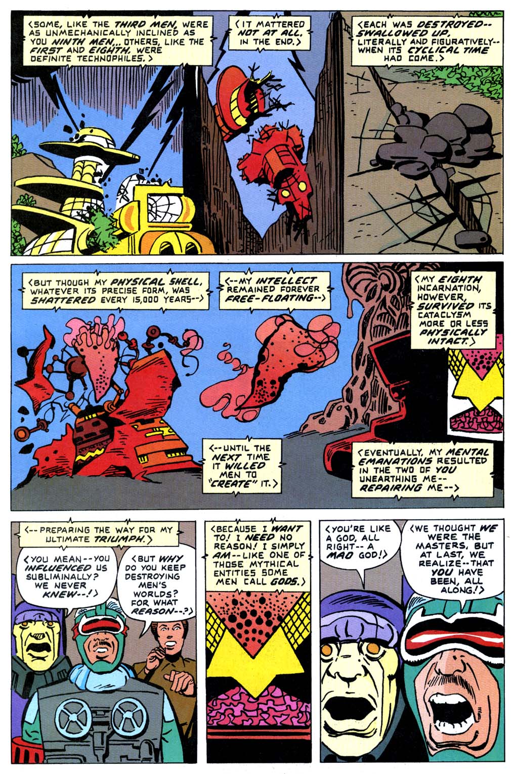 Read online Jack Kirby's Secret City Saga comic -  Issue #4 - 18