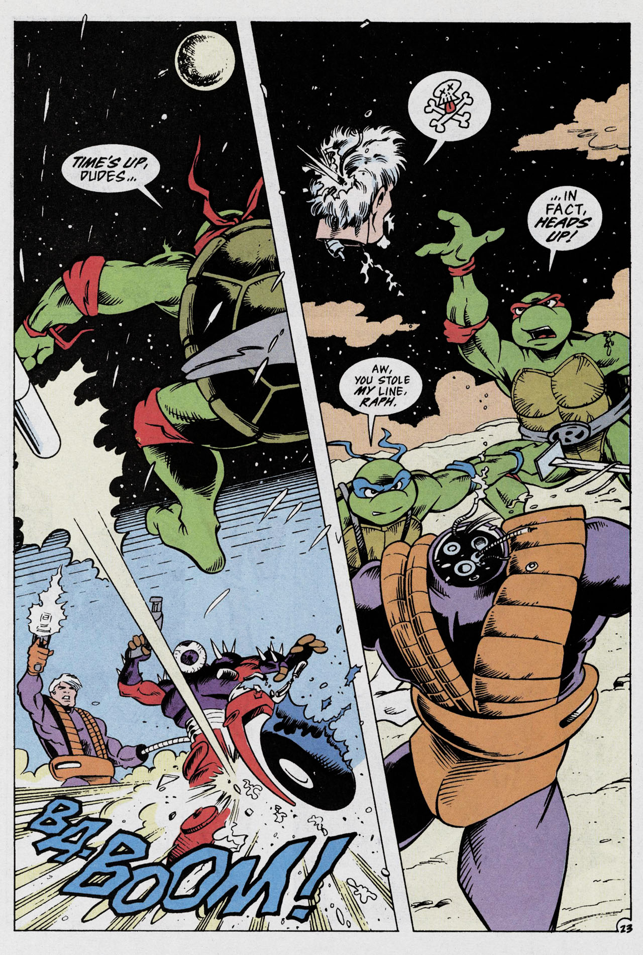 Read online Teenage Mutant Ninja Turtles Adventures (1989) comic -  Issue #56 - 23
