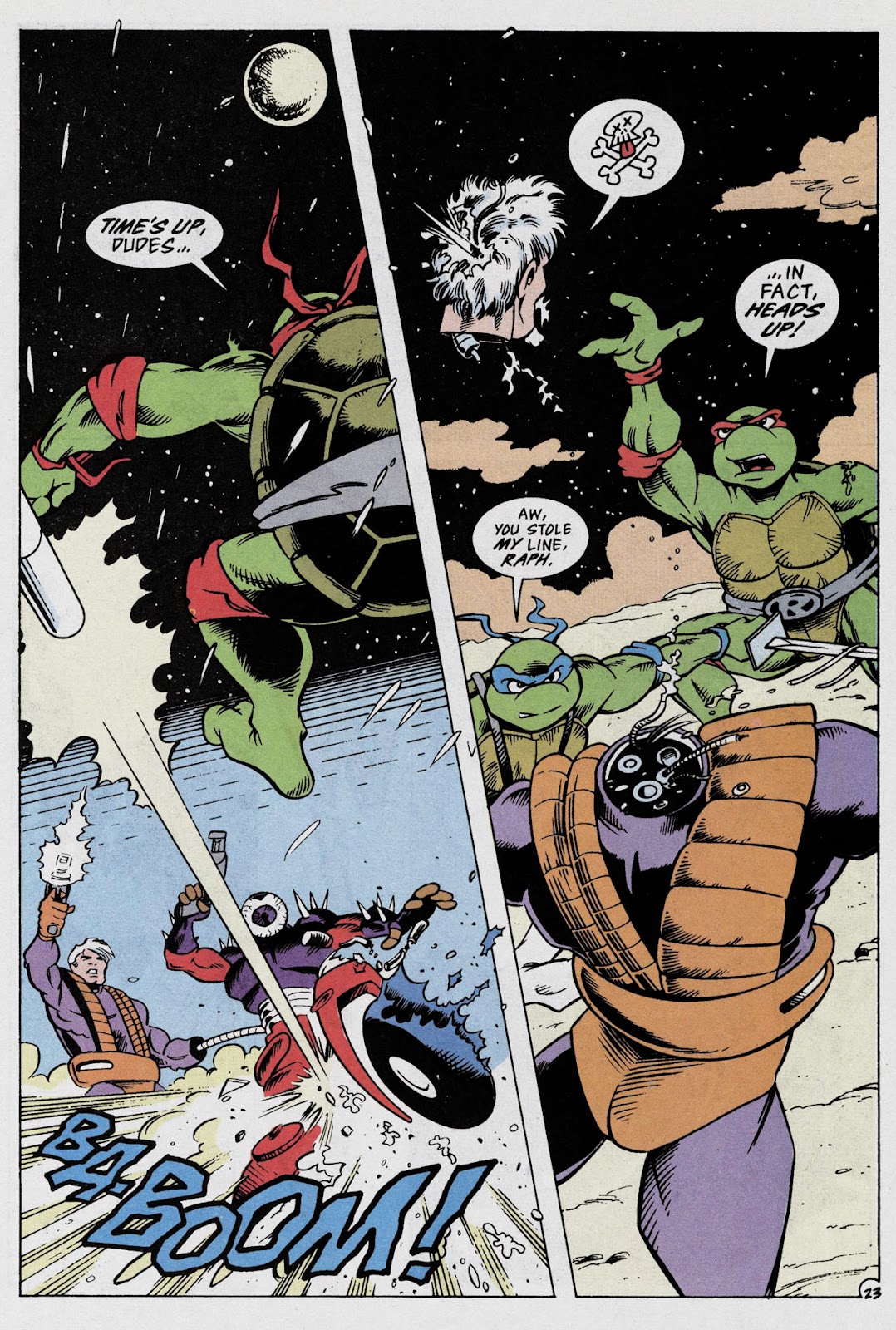 Teenage Mutant Ninja Turtles Adventures (1989) issue 56 - Page 23