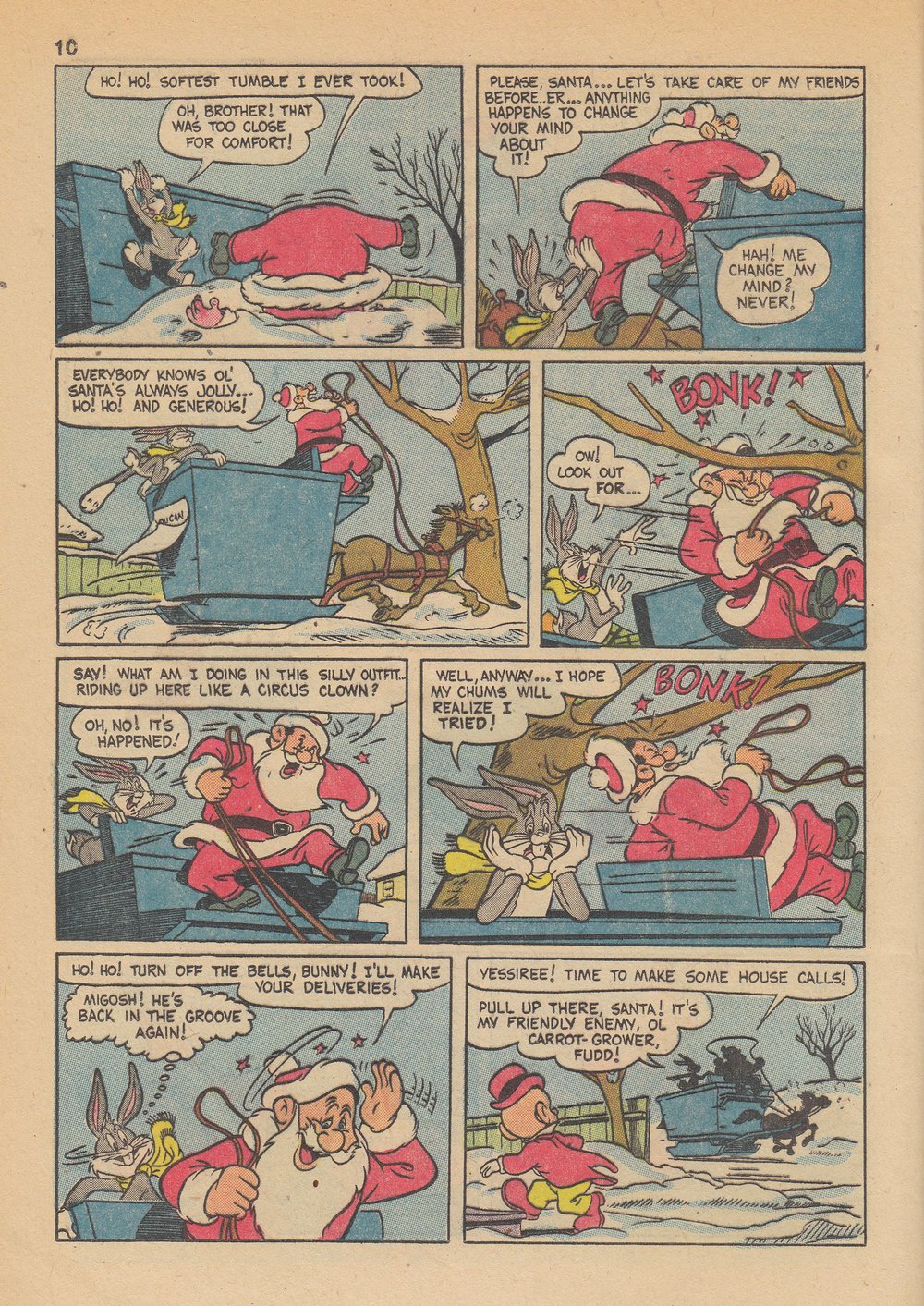 Read online Bugs Bunny's Christmas Funnies comic -  Issue # TPB 6 - 12