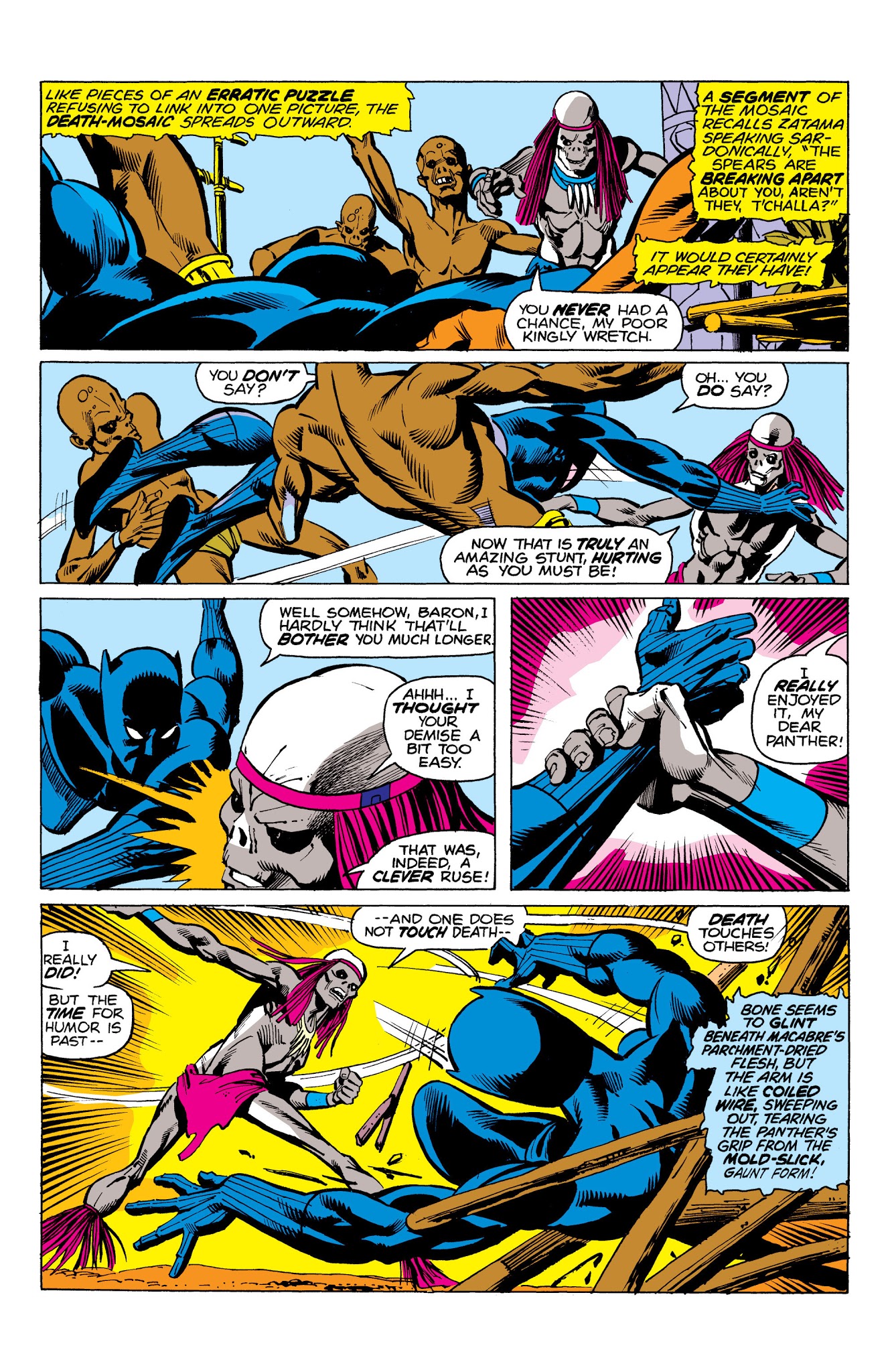 Read online Marvel Masterworks: The Black Panther comic -  Issue # TPB 1 - 66