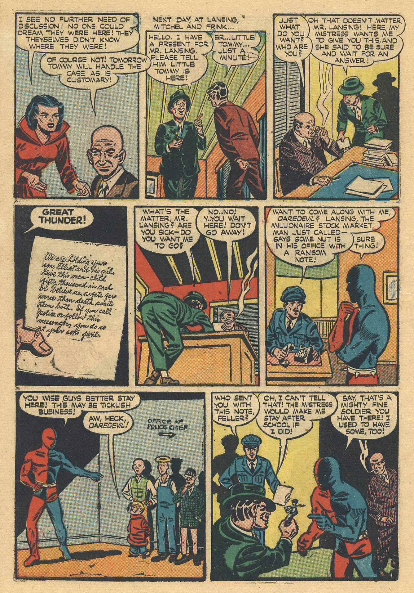 Read online Daredevil (1941) comic -  Issue #35 - 10