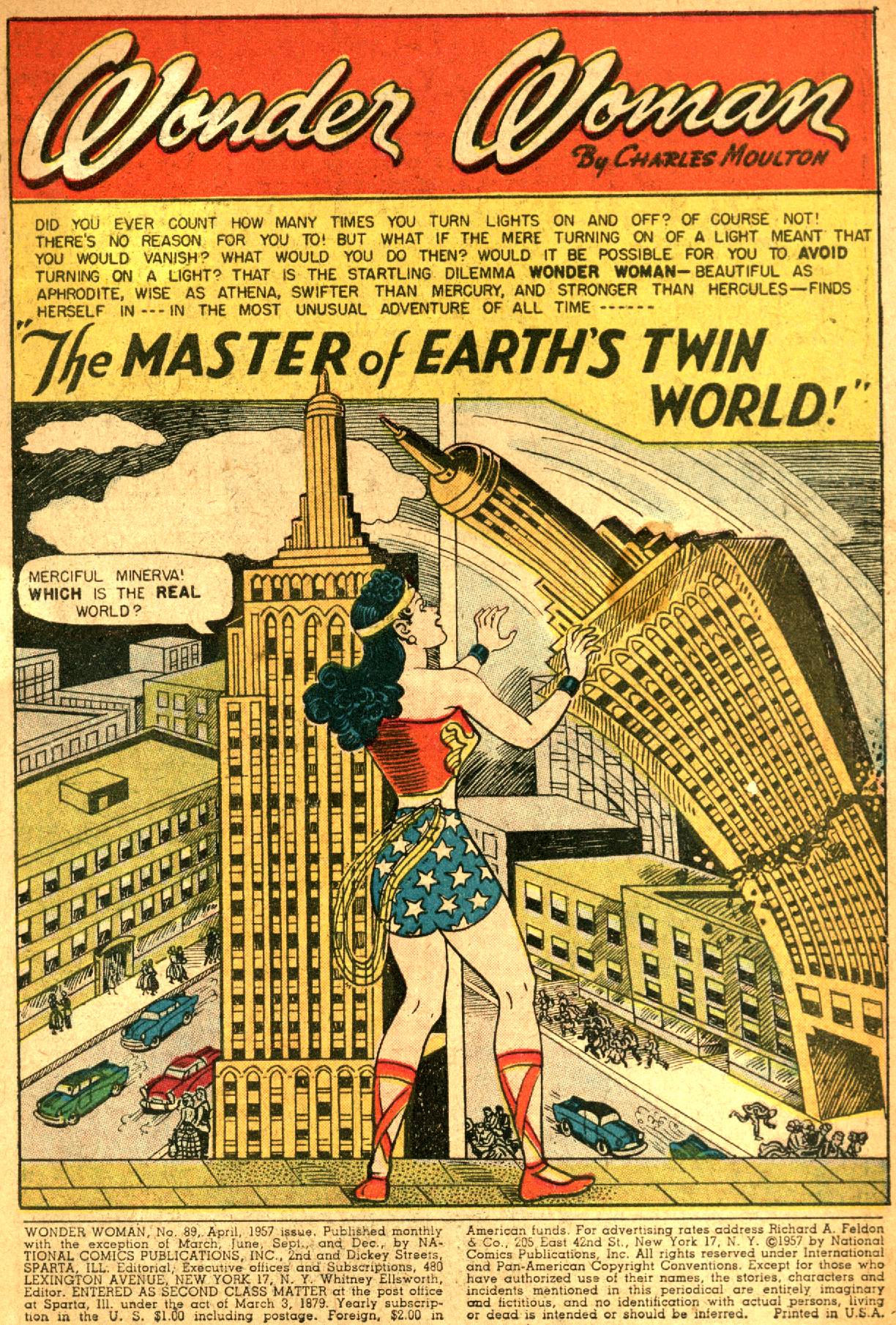 Read online Wonder Woman (1942) comic -  Issue #89 - 2