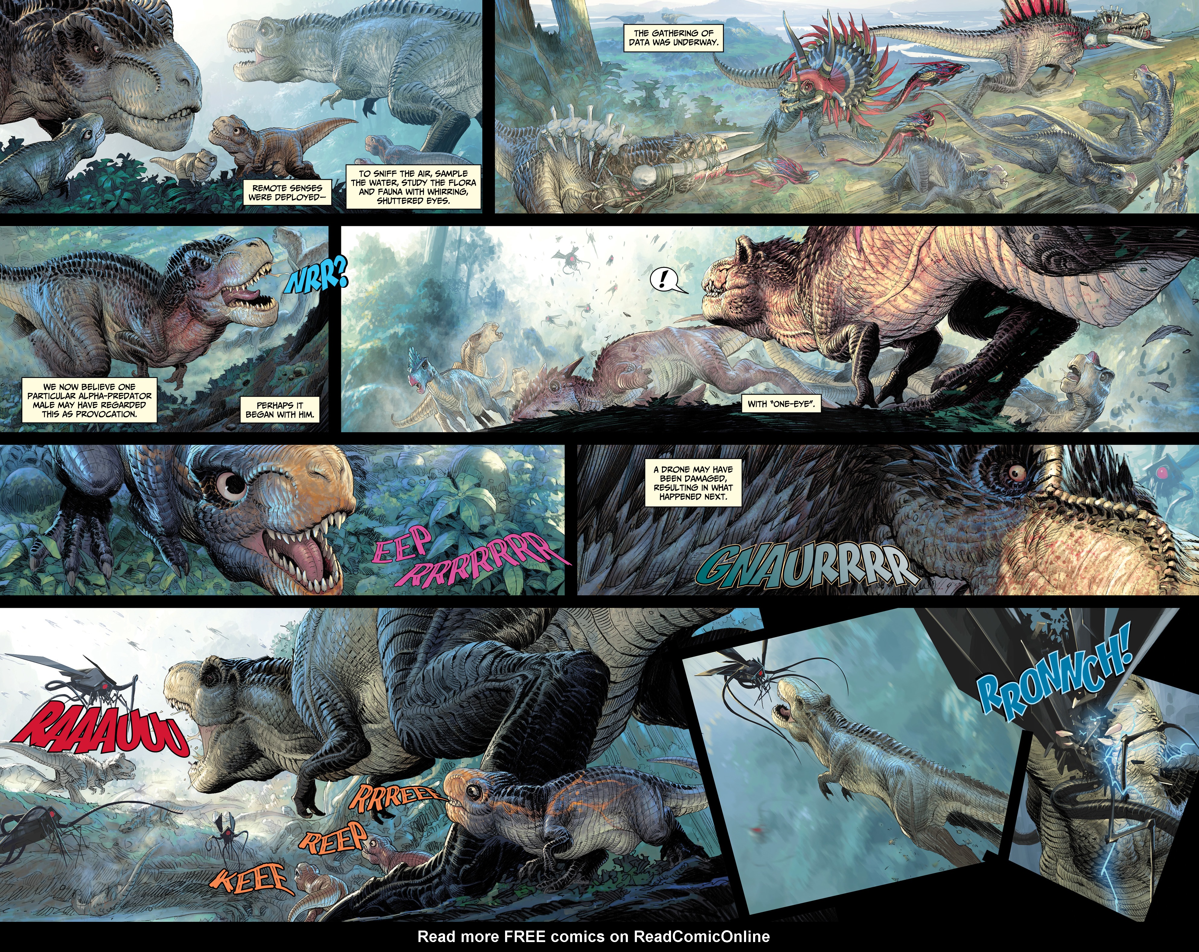 Read online Dinosaurs Vs. Aliens comic -  Issue # Full - 26