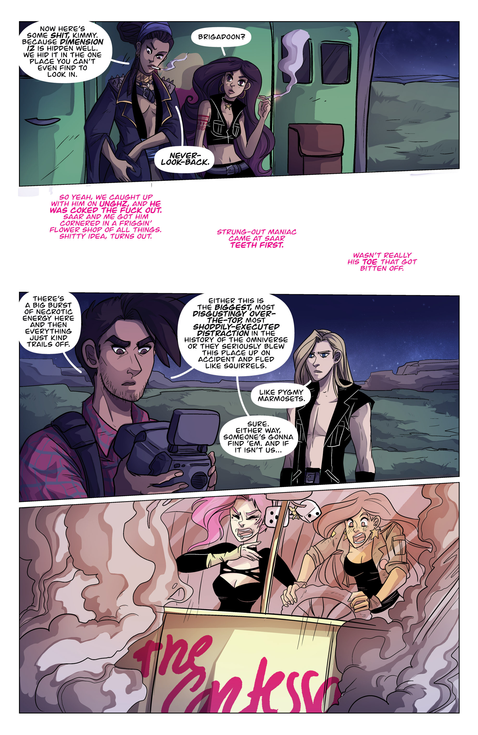 Read online Kim & Kim comic -  Issue #3 - 4