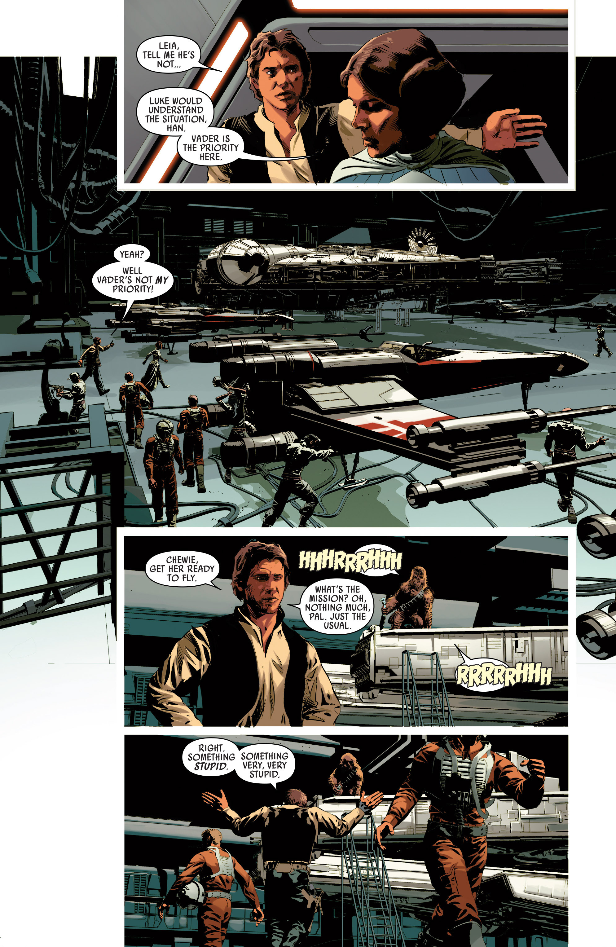 Read online Star Wars: Vader Down comic -  Issue # Full - 21