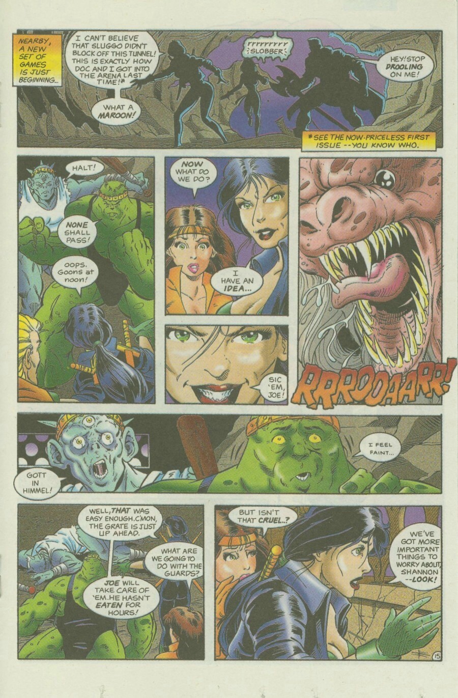 Read online Ex-Mutants comic -  Issue #3 - 18