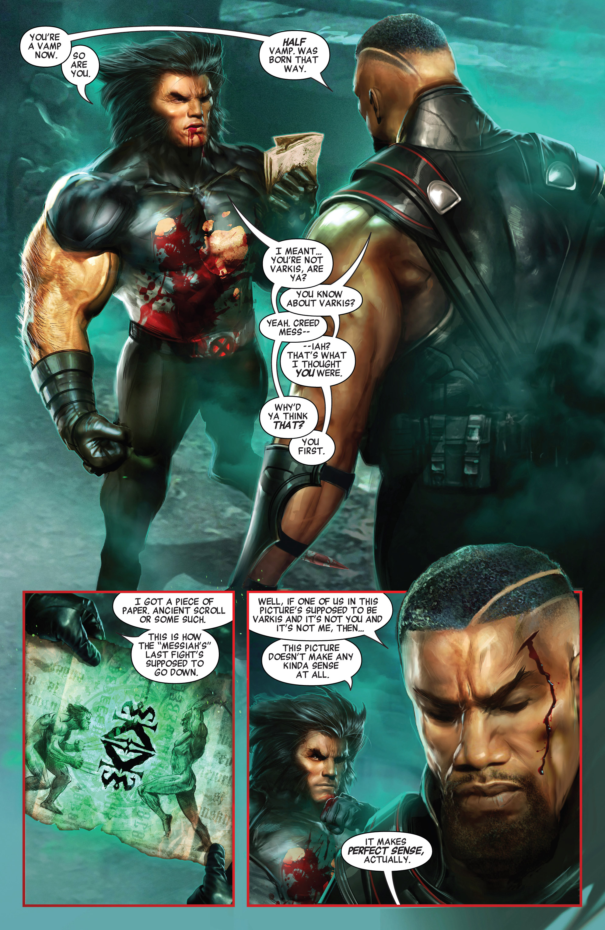 Read online Wolverine Vs. Blade Special comic -  Issue # Full - 30