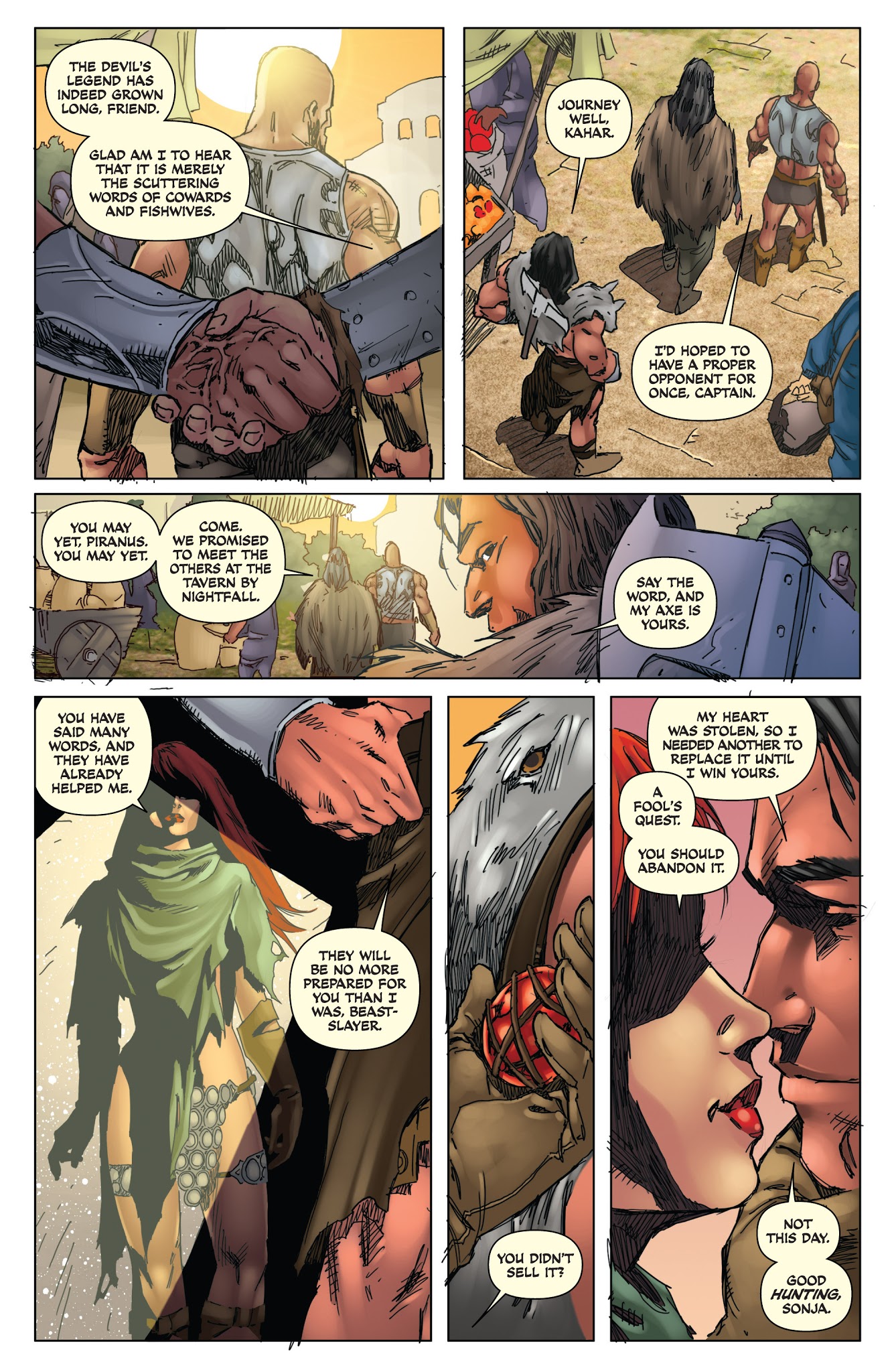 Read online Legends of Red Sonja comic -  Issue # TPB - 38