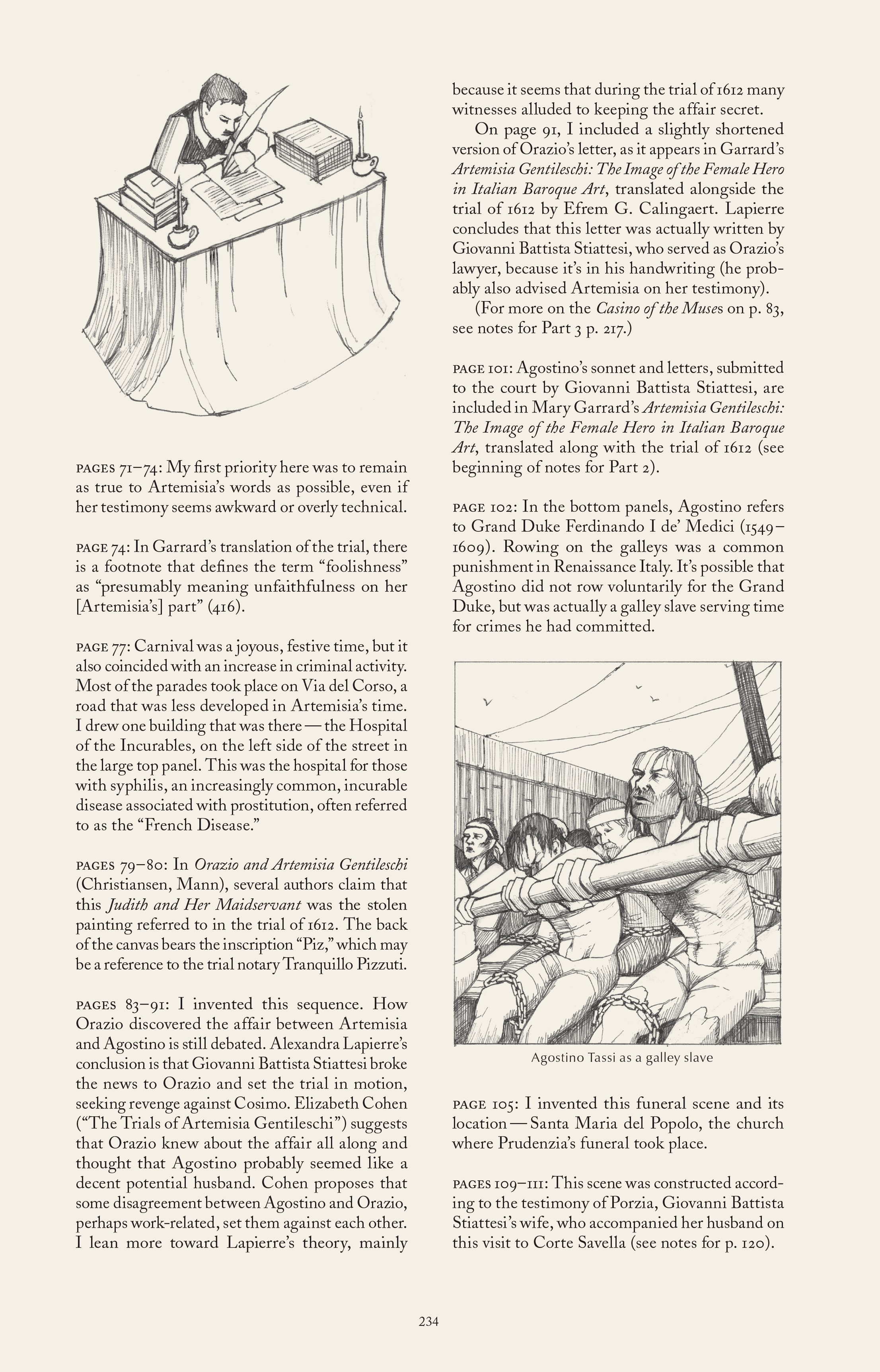 Read online I Know What I Am: The Life and Times of Artemisia Gentileschi comic -  Issue # TPB (Part 3) - 40