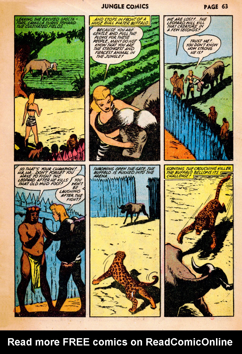 Read online Jungle Comics comic -  Issue #37 - 65