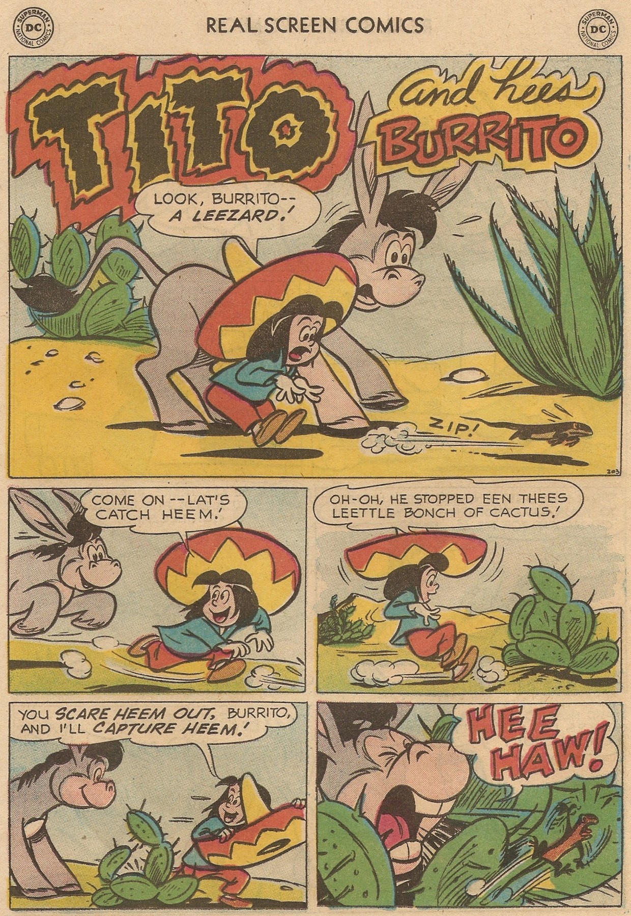Read online Real Screen Comics comic -  Issue #109 - 19