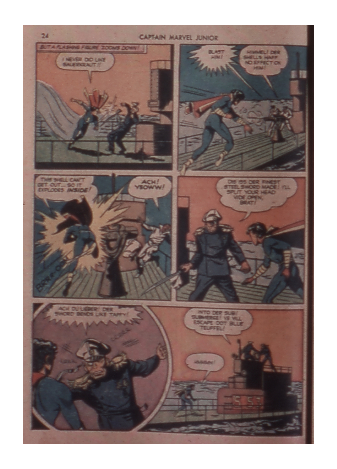 Read online Captain Marvel, Jr. comic -  Issue #7 - 24