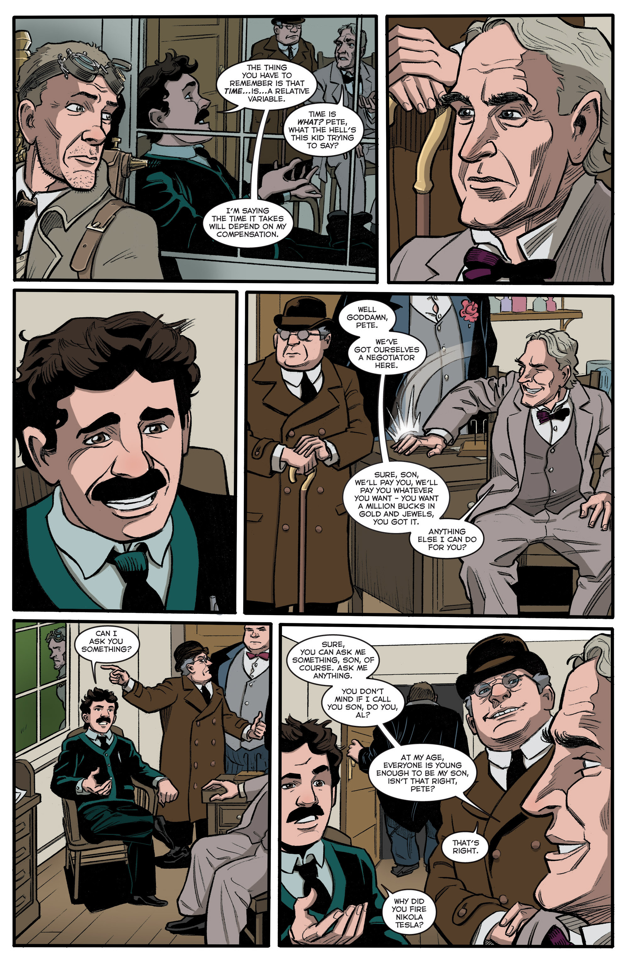 Read online Herald: Lovecraft and Tesla comic -  Issue #8 - 13