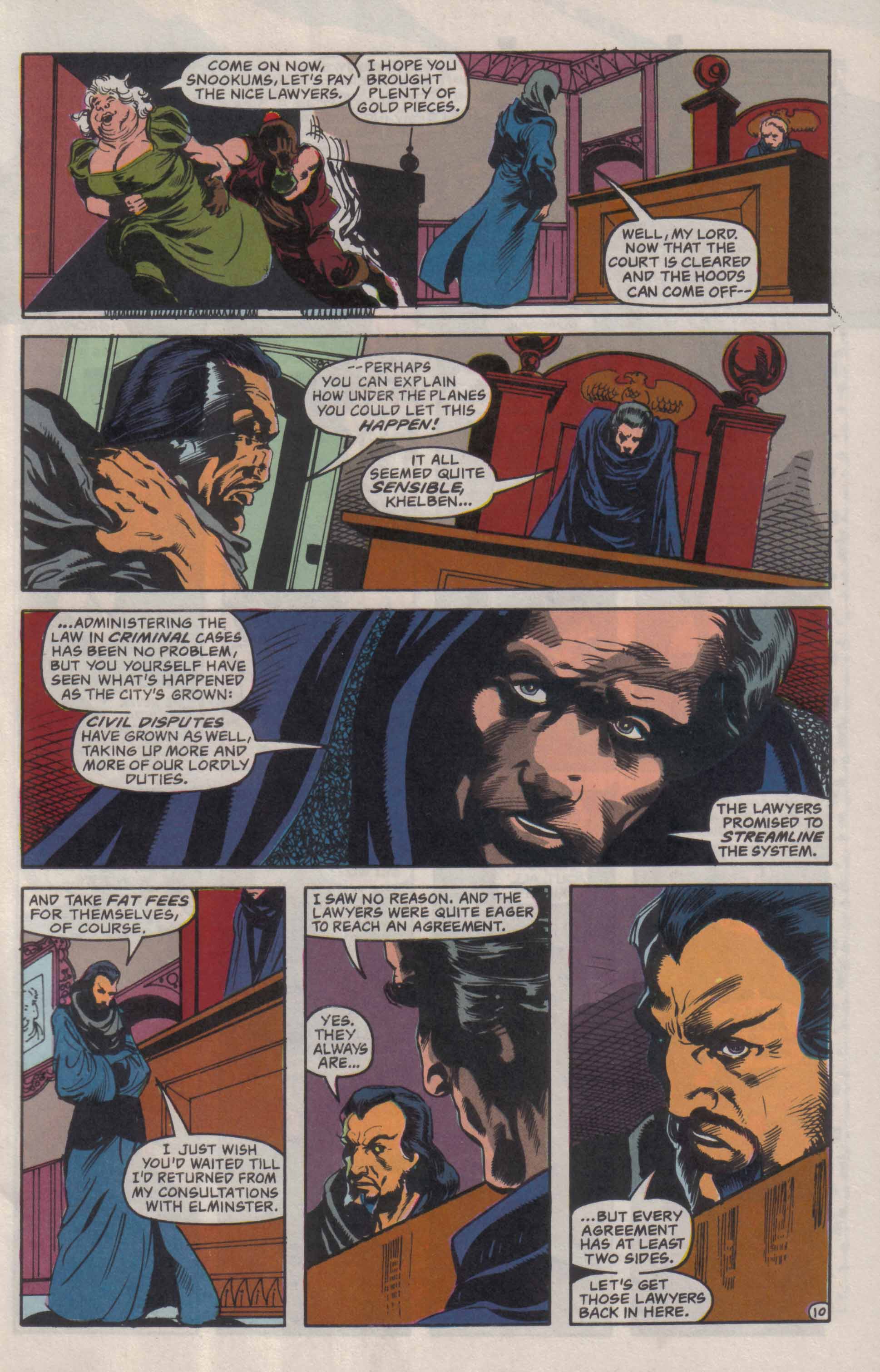 Read online Advanced Dungeons & Dragons comic -  Issue #23 - 11