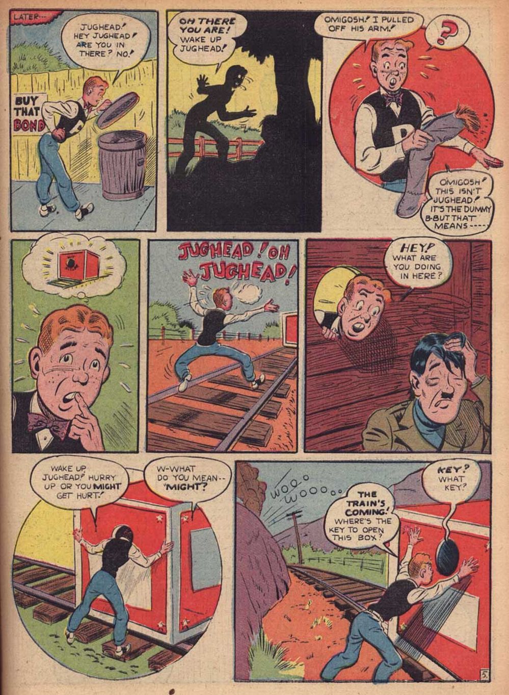Read online Pep Comics comic -  Issue #39 - 59