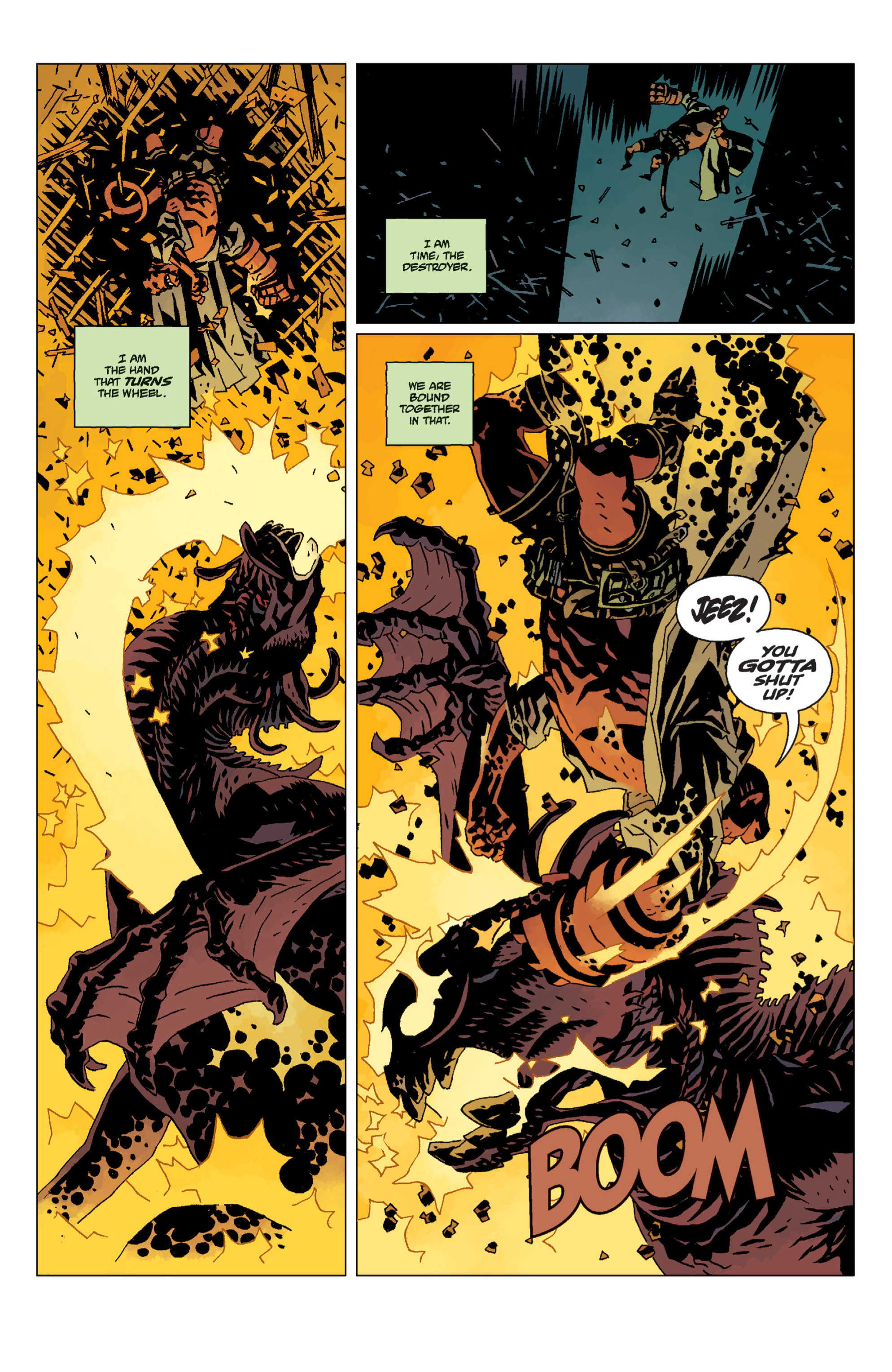Read online Hellboy comic -  Issue #12 - 125