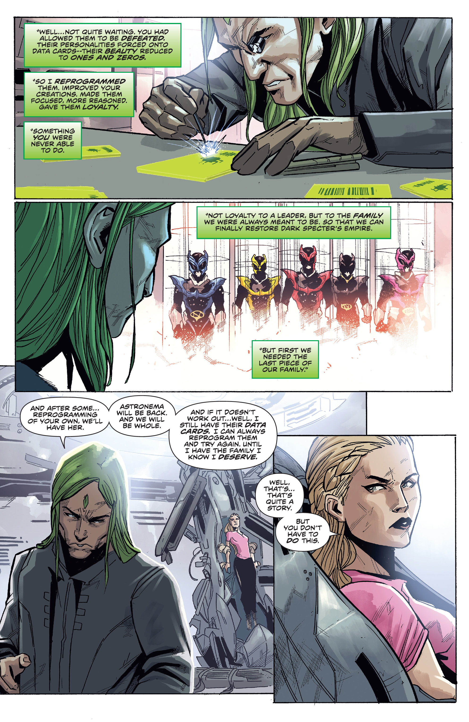 Read online Saban's Power Rangers: The Psycho Path comic -  Issue # TPB - 25